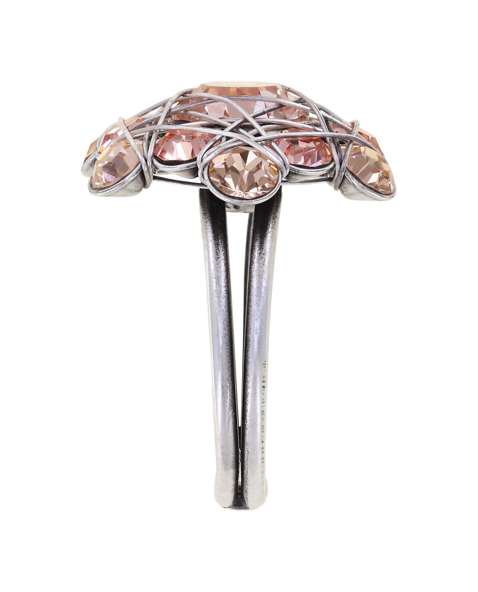 image pour Anneau Bended Lights Beige / Marron  