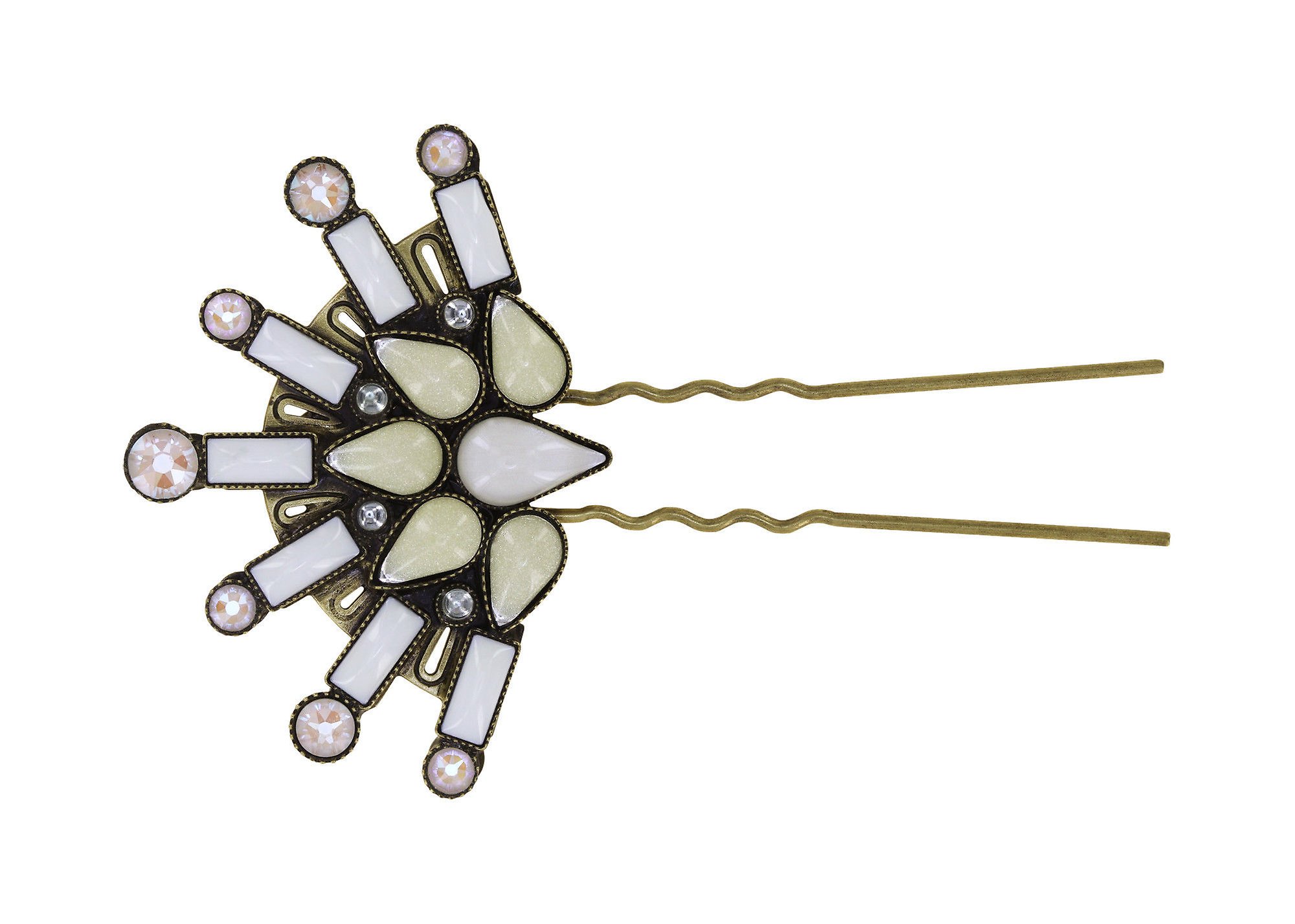 image for Hairpin Geisha Innocent For Now white 