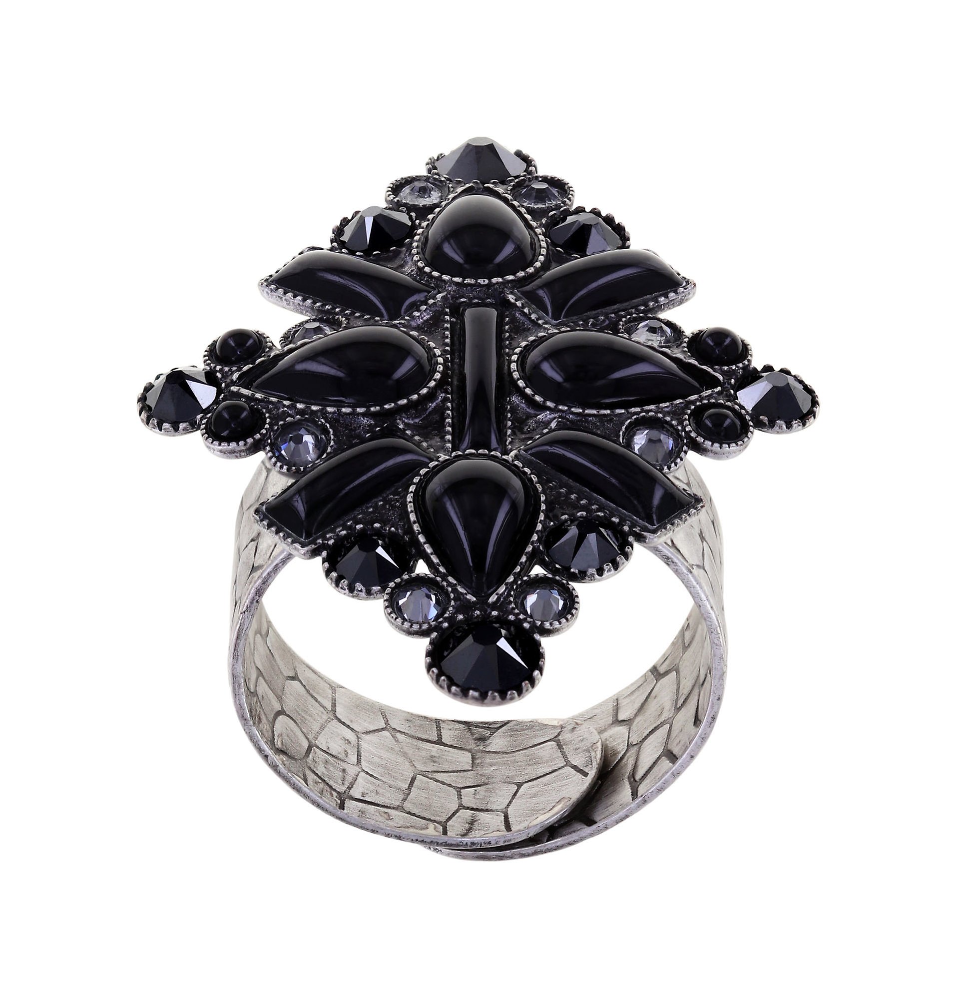 Bild für Ring Geisha Dunkle Wünsche Black 