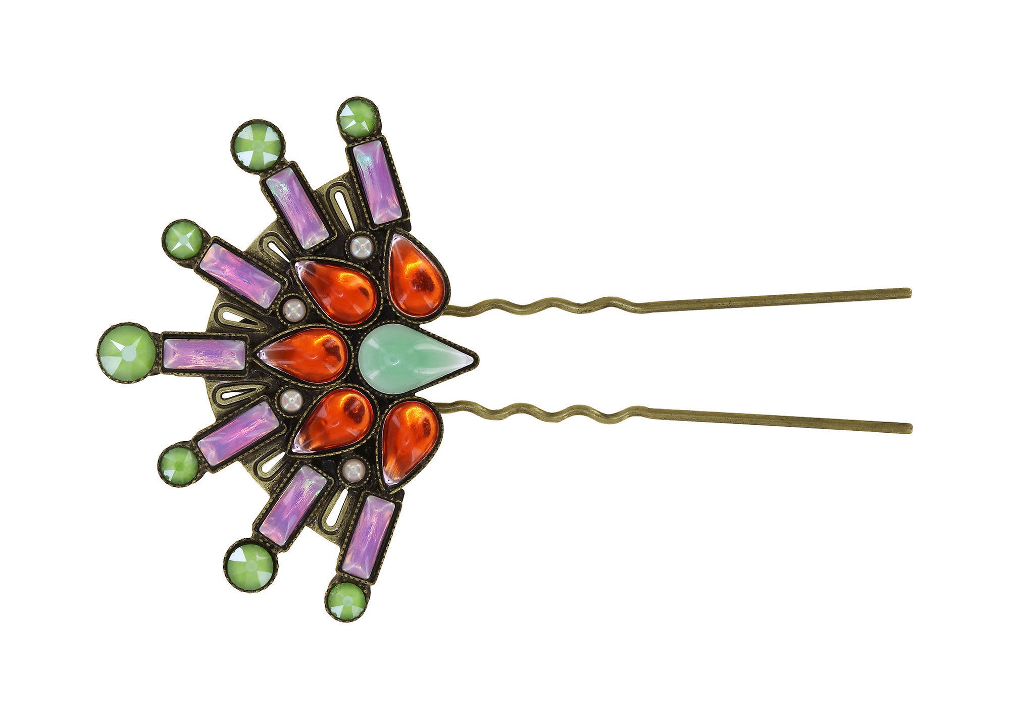 image pour Épingle à cheveux Geisha Kimono Lotus Multi 