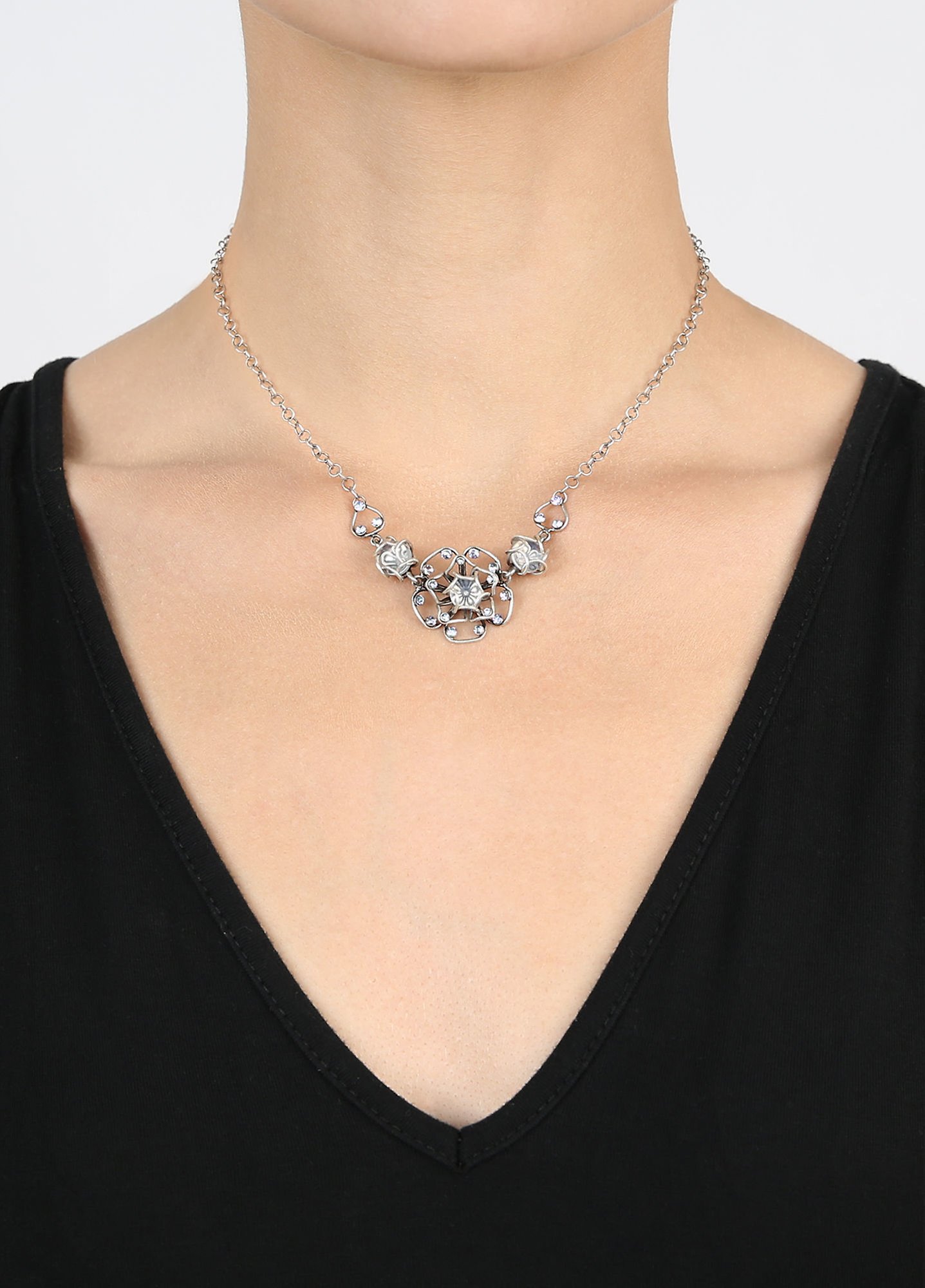 image pour Collier Verlorene Unschuld am Gartenzaun Blanc  size S