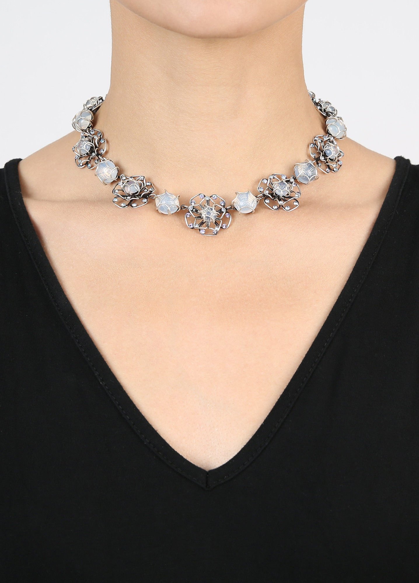 image for Necklace Verlorene Unschuld am Gartenzaun White  size S