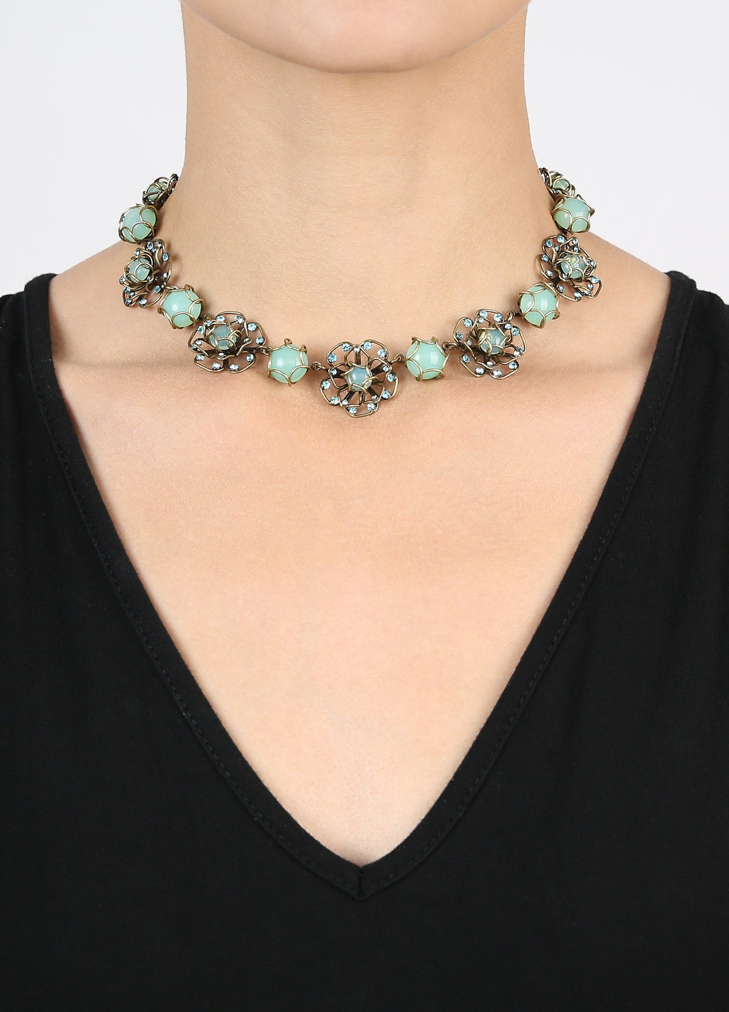 image pour Collier Verlorene Unschuld am Gartenzaun Vert  size S