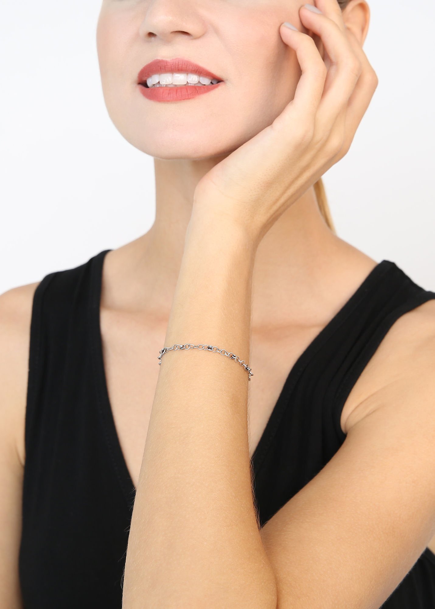 image pour Bracelet Verlorene Unschuld am Gartenzaun Blanc  