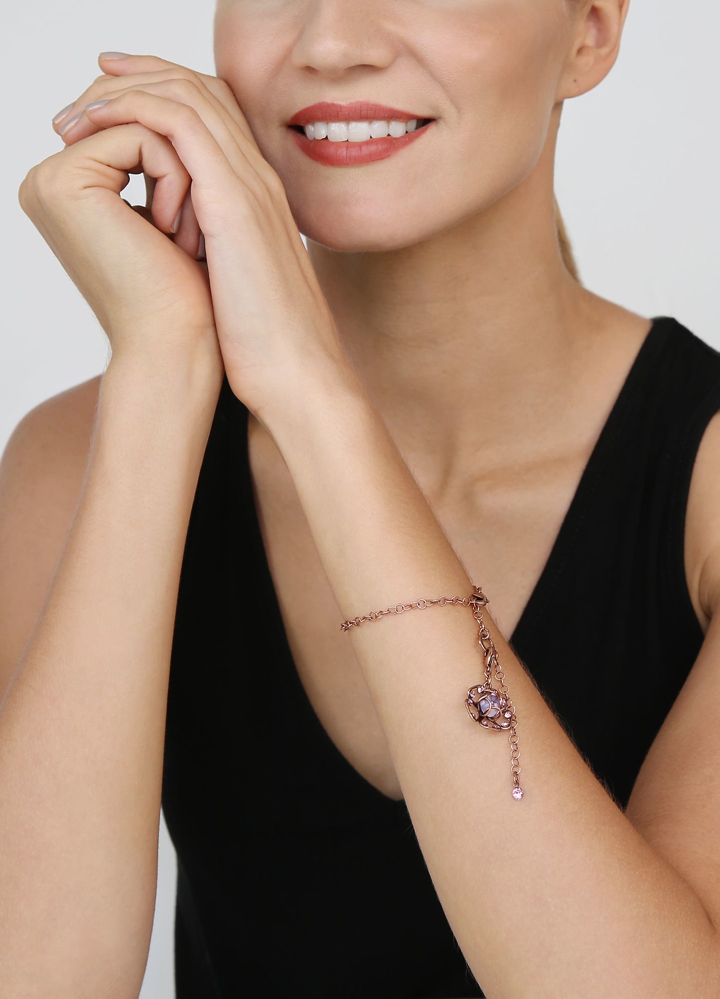 image for Bracelet Verlorene Unschuld am Gartenzaun Pink  size XS