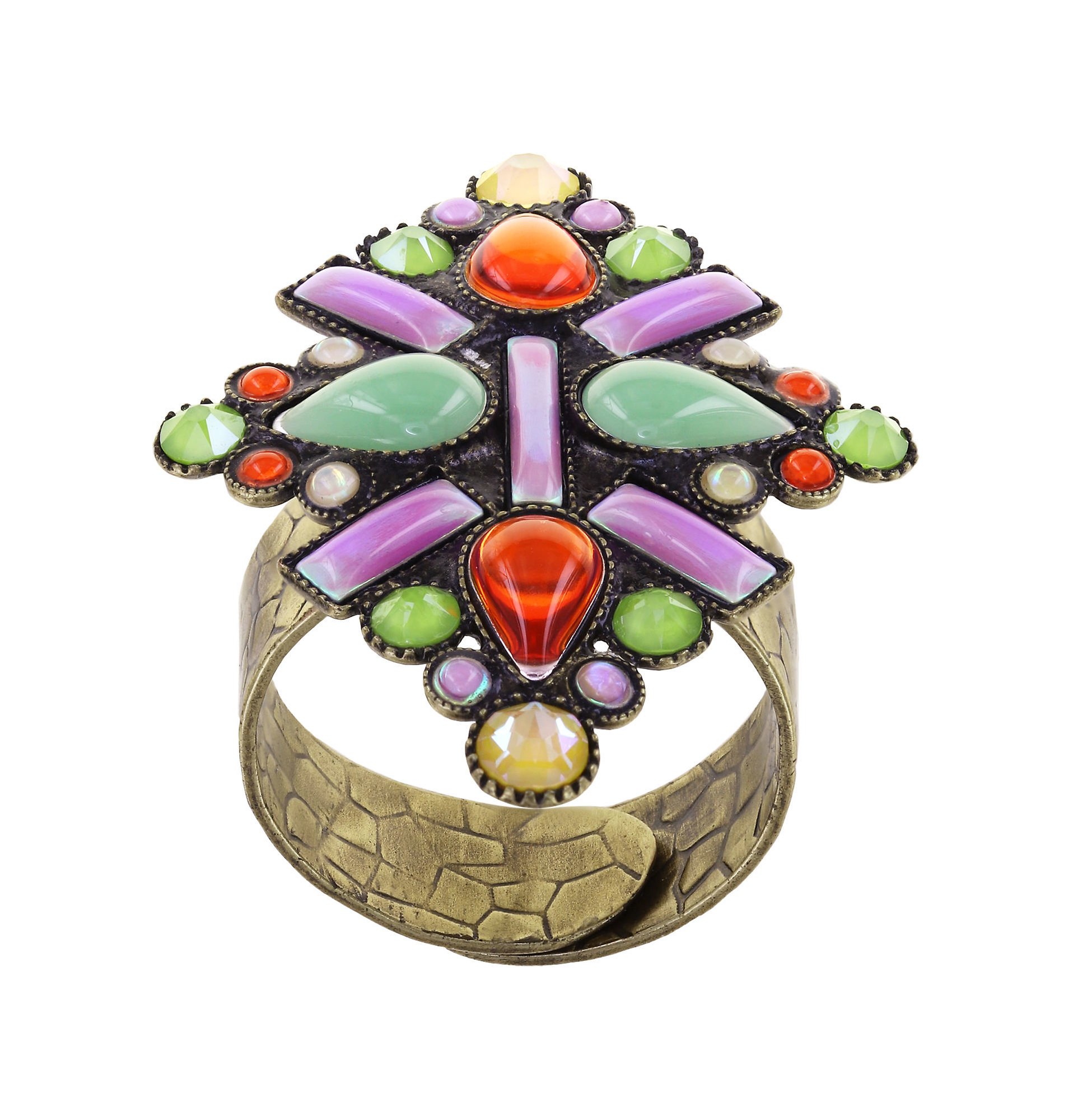 Bild für Ring Geisha Lotus Kimono Multi 