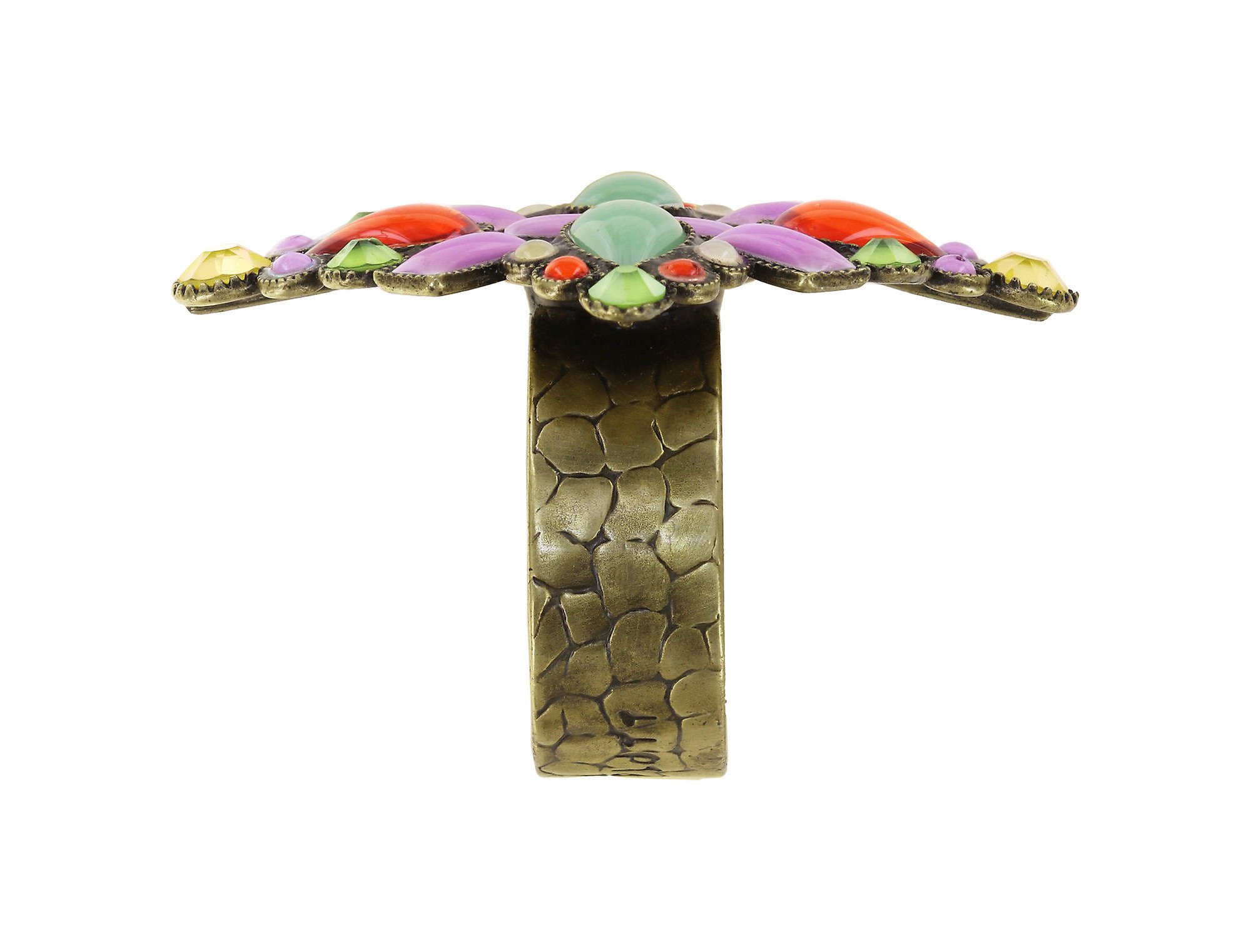 image pour Anneau Geisha Kimono Lotus Multi 