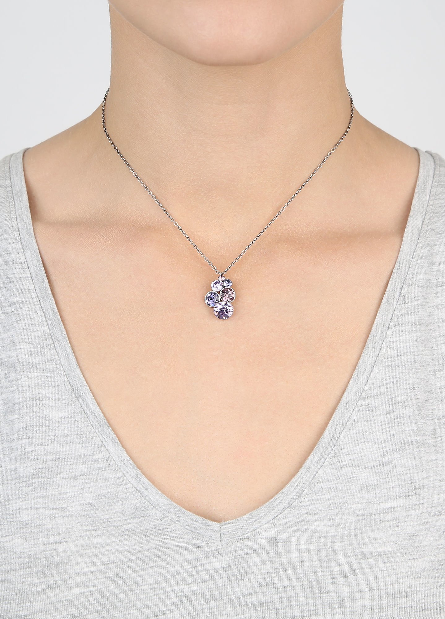 image for Necklace pendant Petit Glamour Lila  