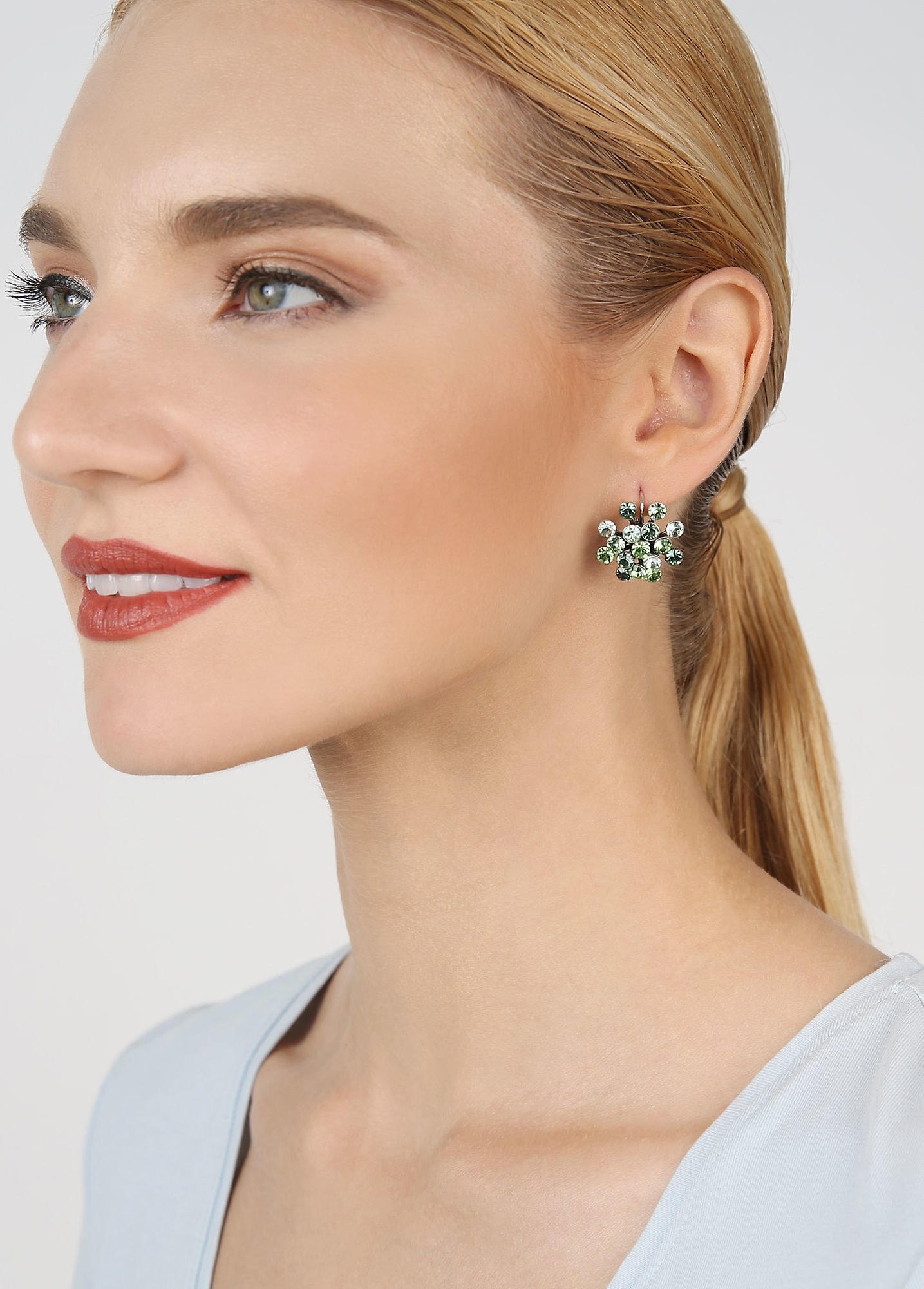 image for Earring Eurowire Magic Fireball Green  Classic Size (21mm Ø)