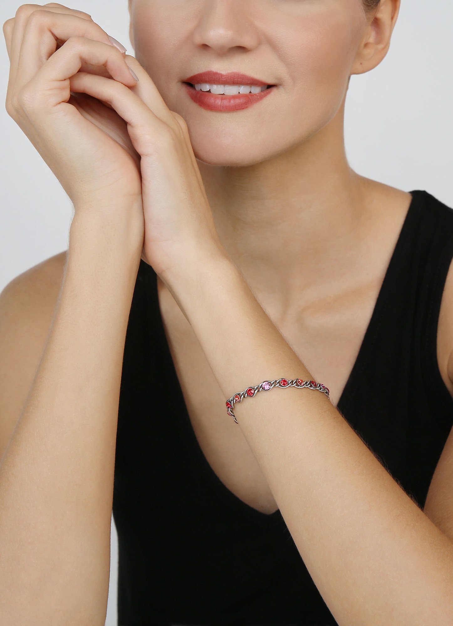 Bild für Armband Magic Fireball Korallenfarbig / Pink  Classic Size (21mm Ø)