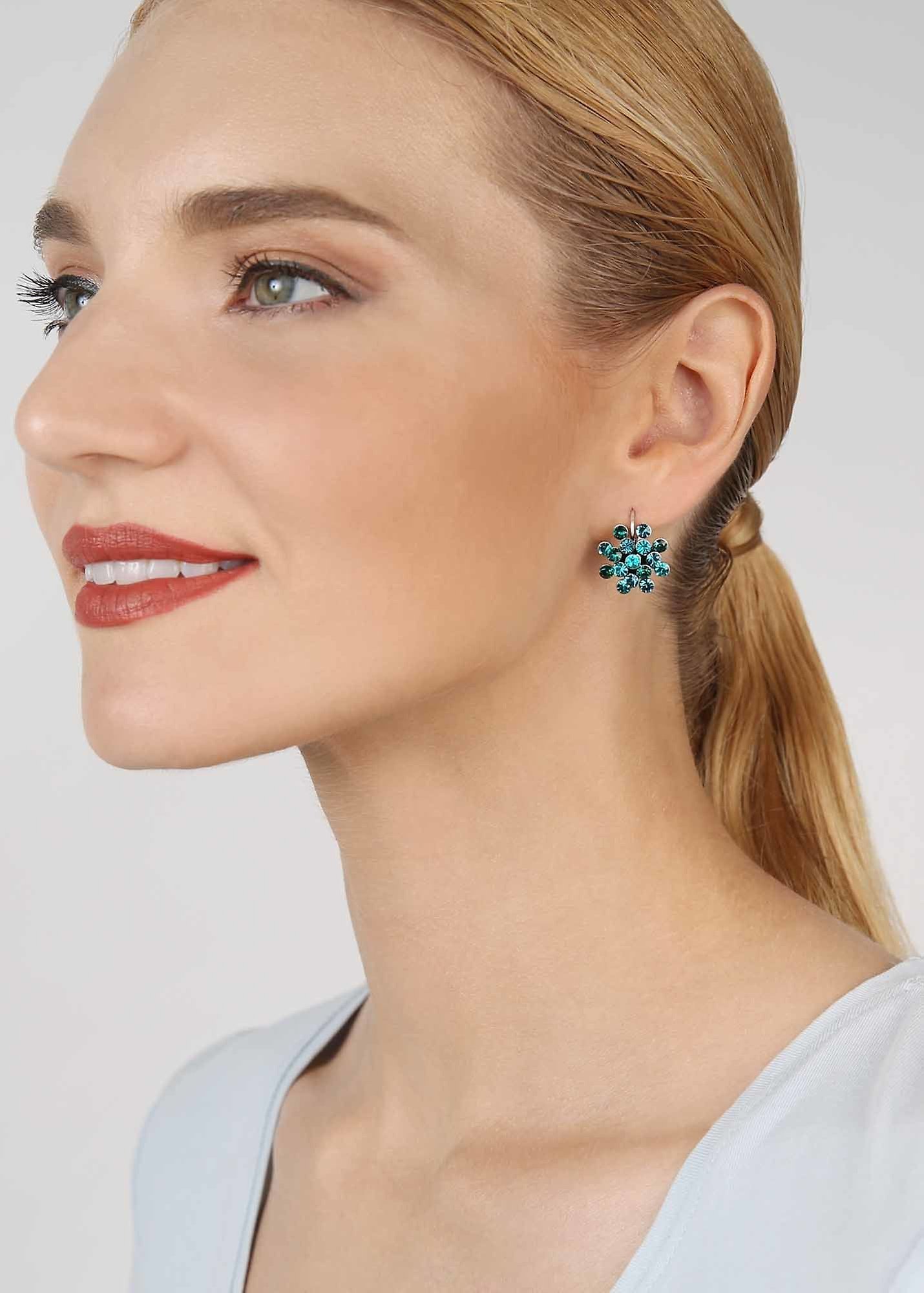 image pour Boucles d'oreilles Eurowire Magic Fireball Bleu / Vert  mini