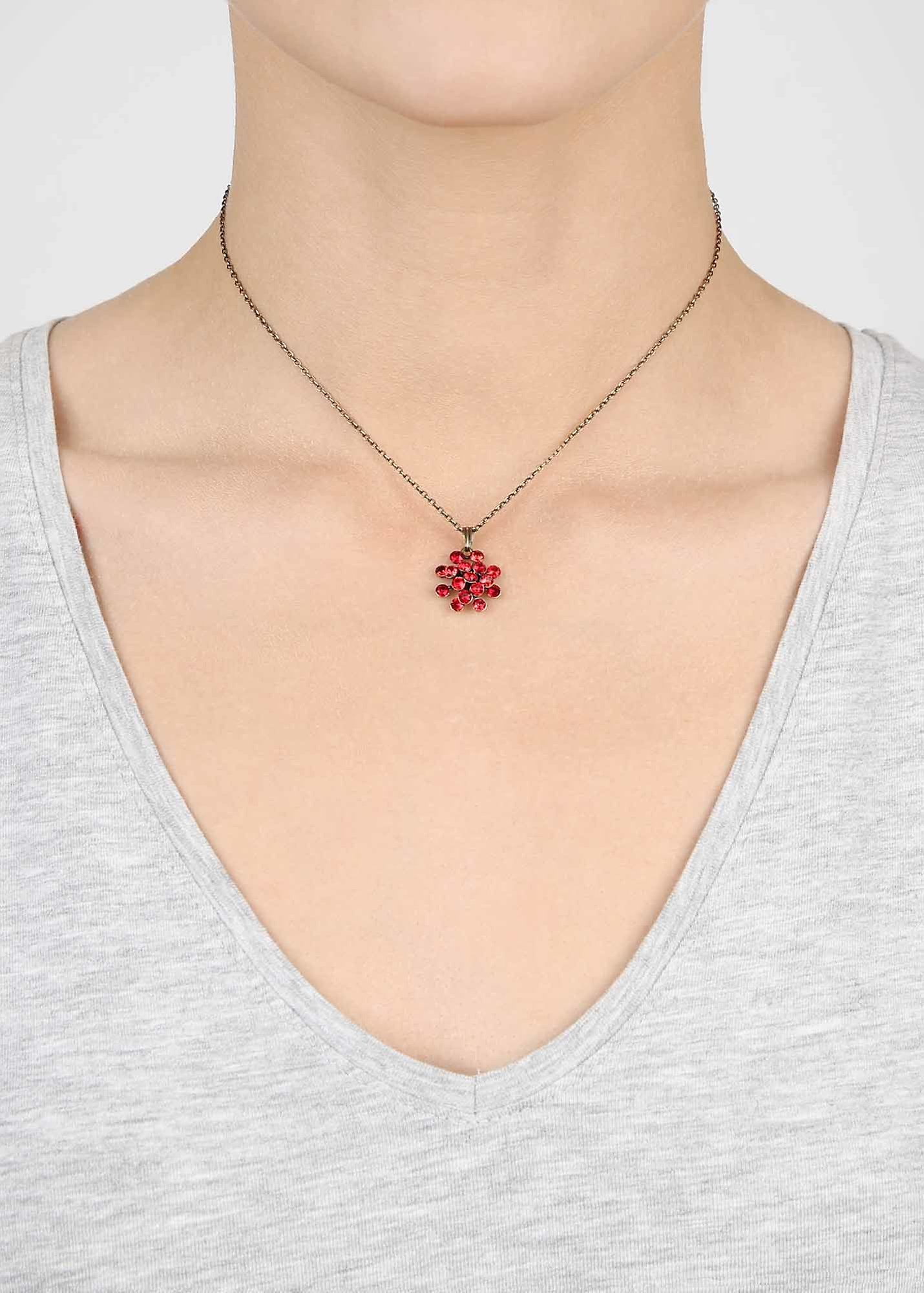 image for Necklace Pendant Magic Fireball Red  mini