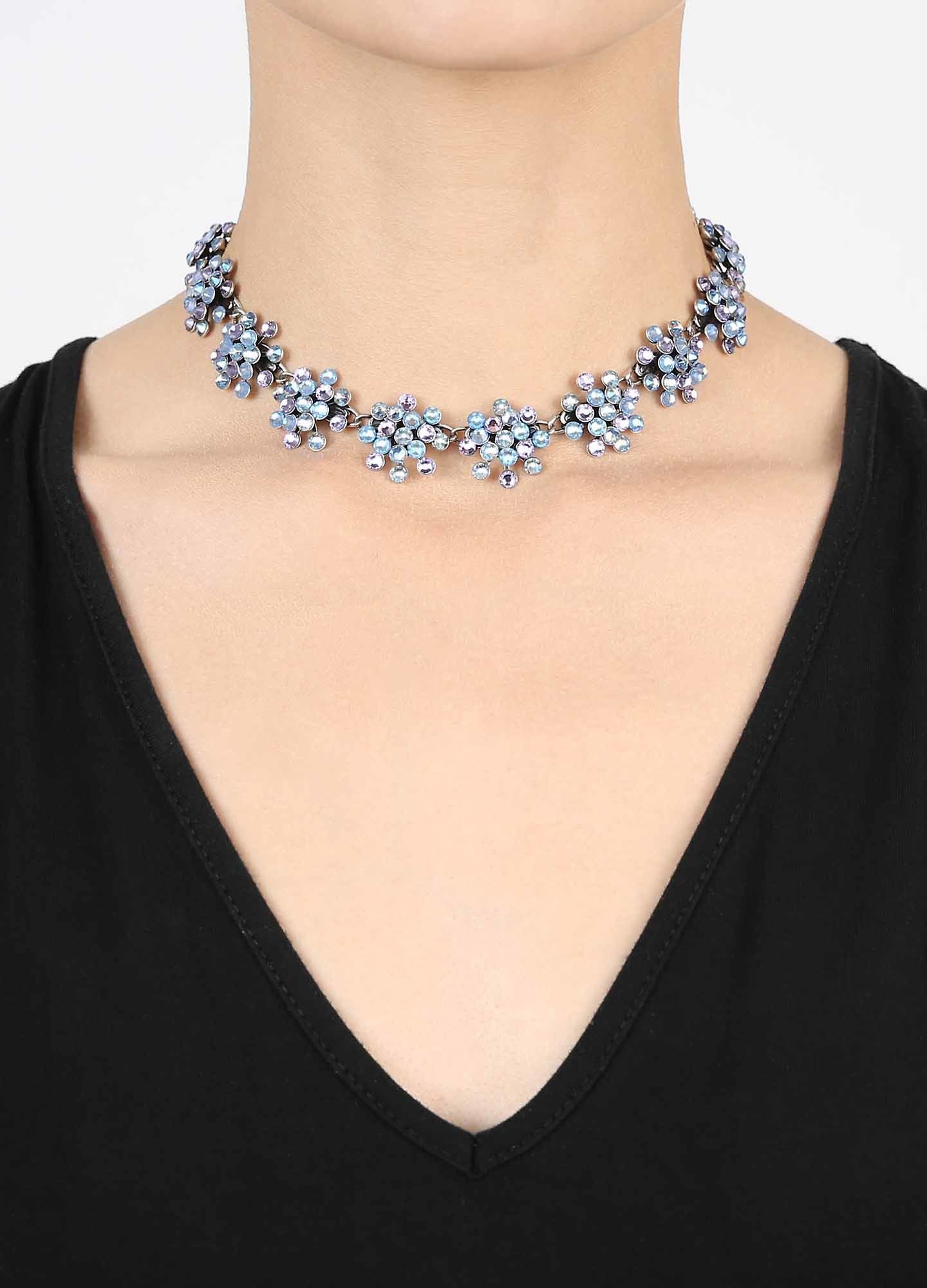 image for Necklace Collier Magic Fireball Blue / Lila  Classic Size (21mm Ø)