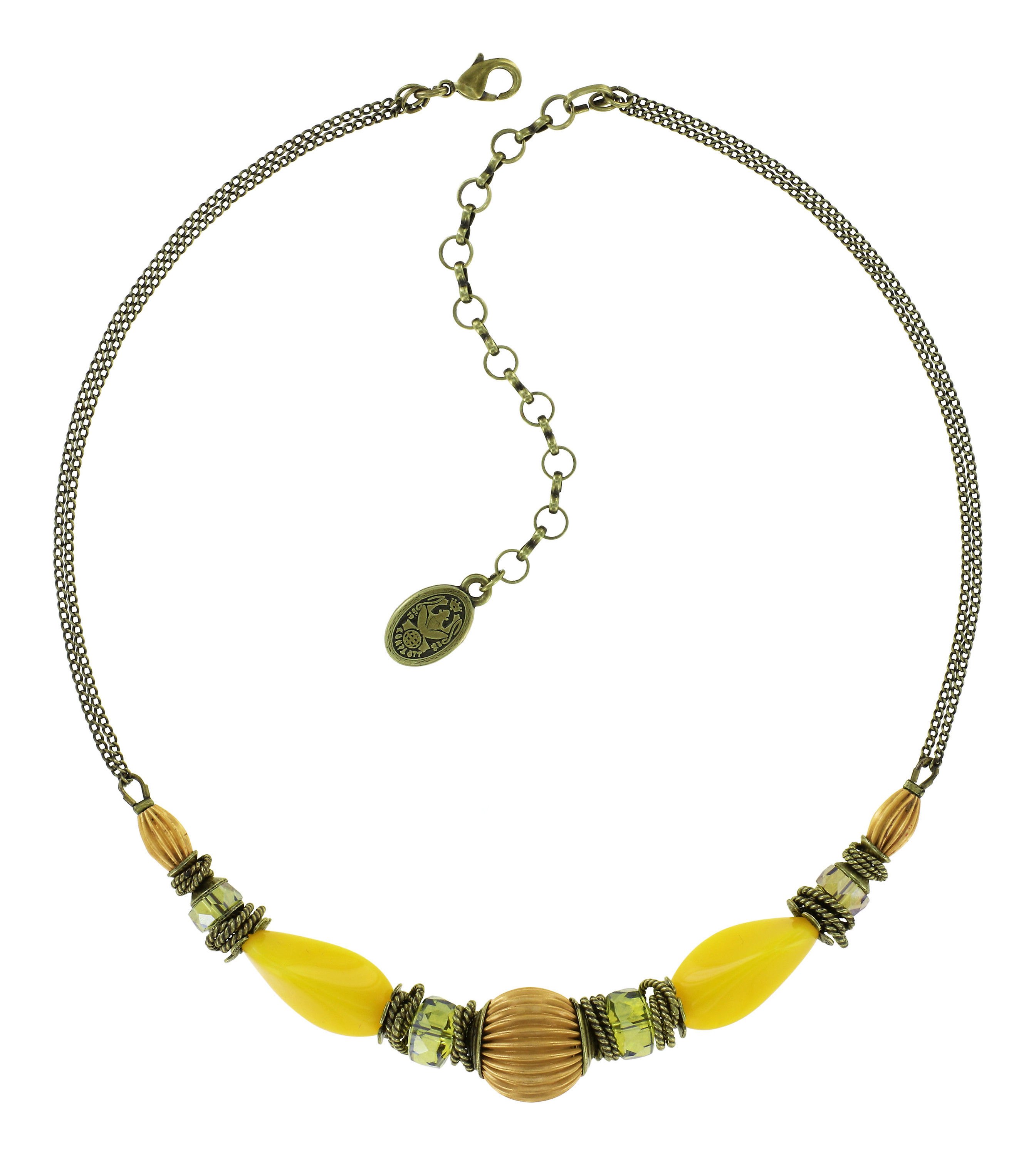 Bild für Halskette Tropical Candy lush yellow Gelb 