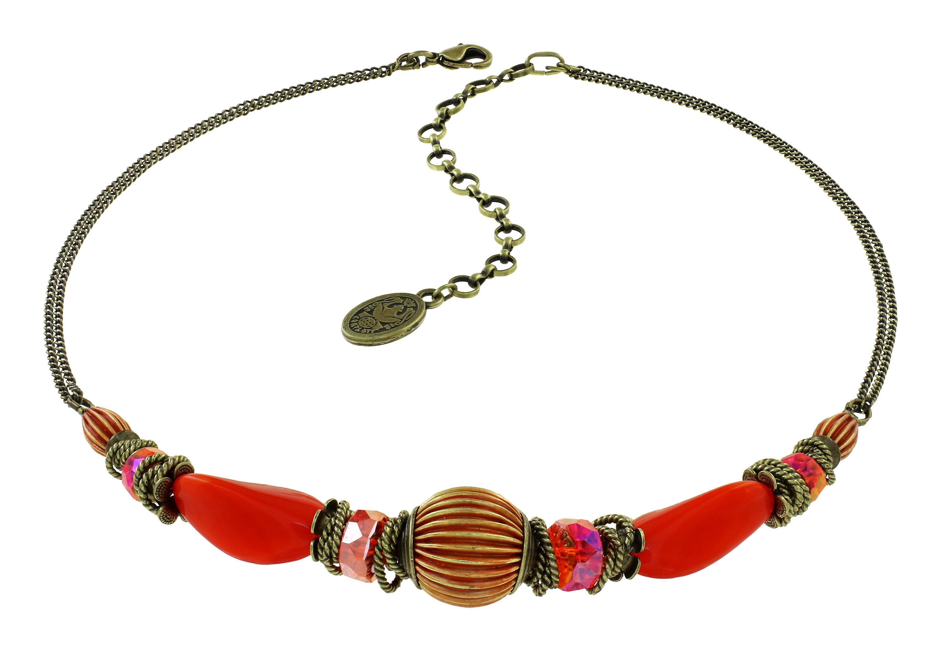 для изображений Колье / цепочка Tropical Candy deep orange orange 