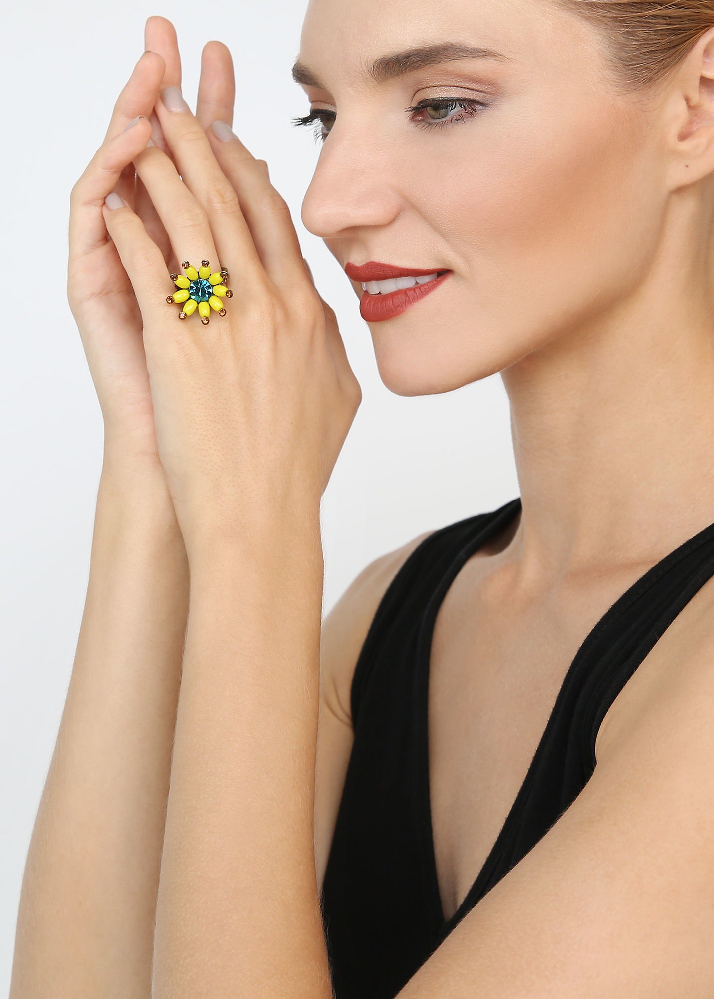 image pour Anneau Daisy Riot Vert  size S