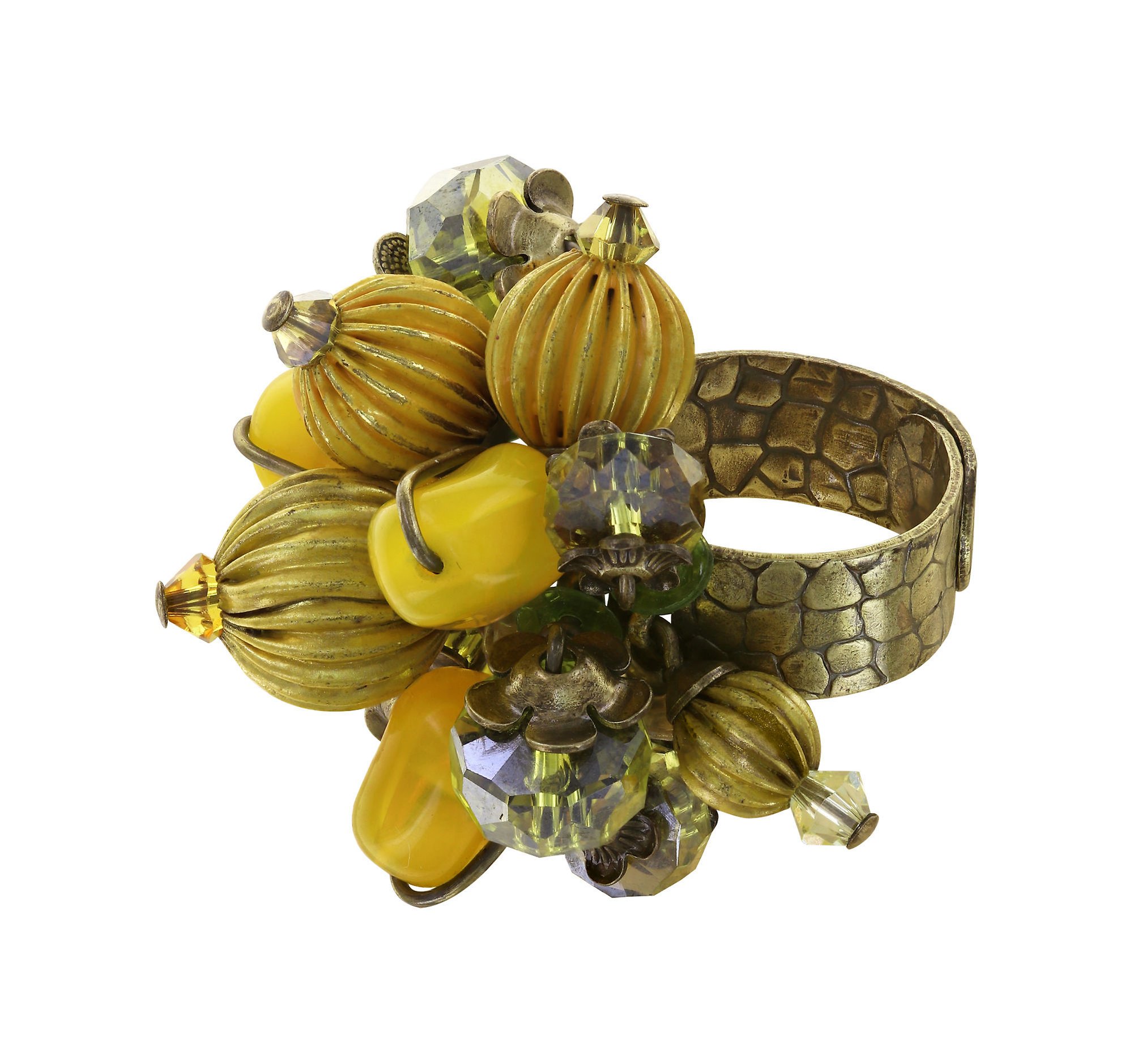 Bild für Ring Tropical Candy lush yellow Gelb 