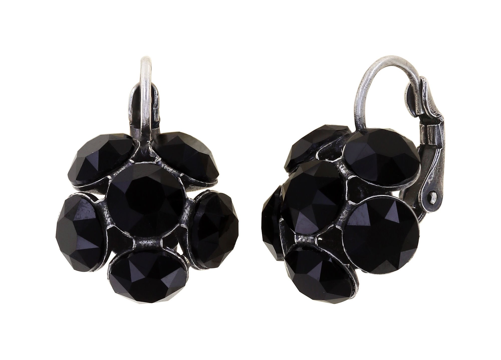 Bild für Ohrringe mit Brisur Disco Balls Schwarz Jet SS 29