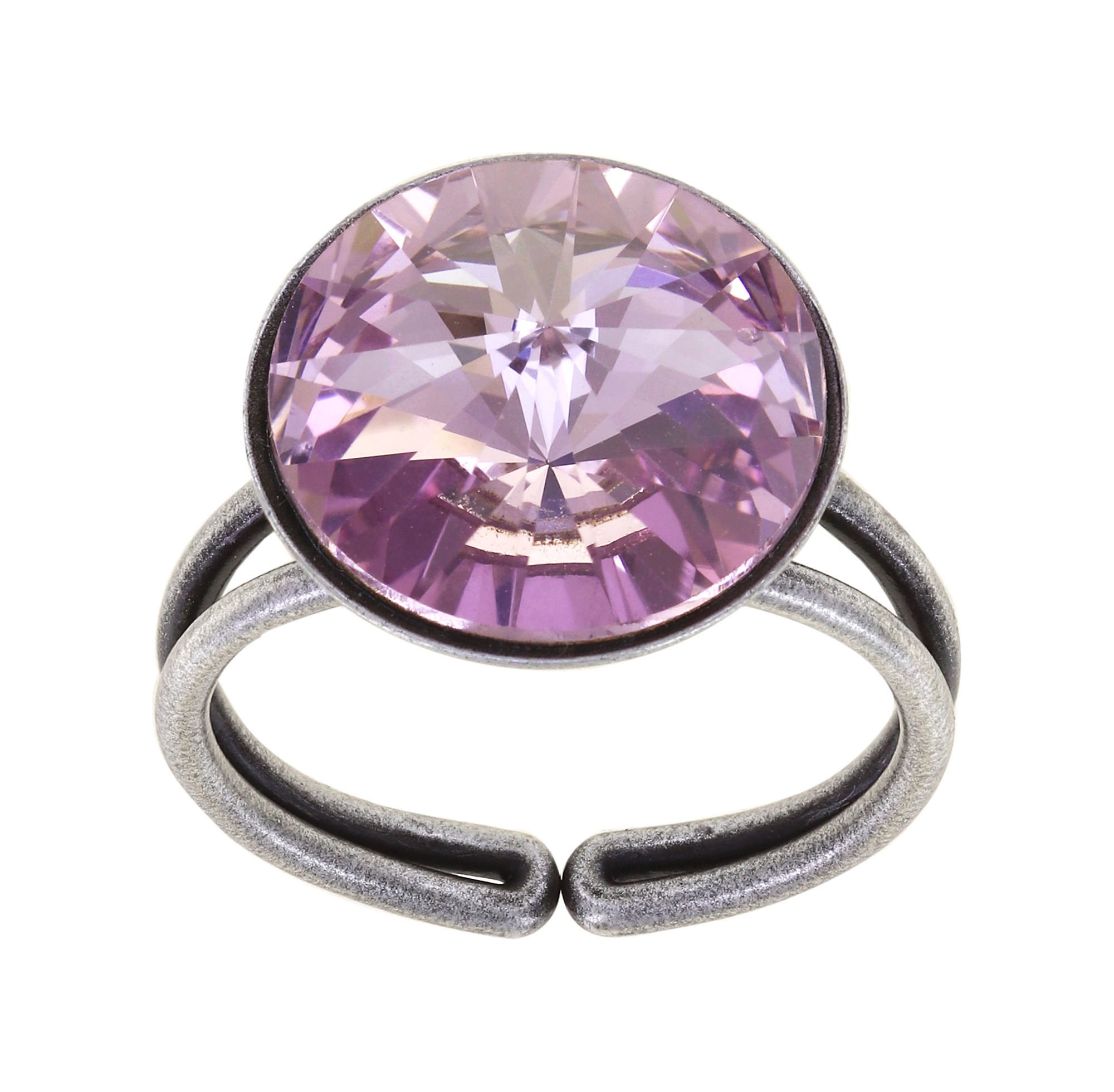 Bild für Ring Rivoli Lila Heller Amethyst 14mm