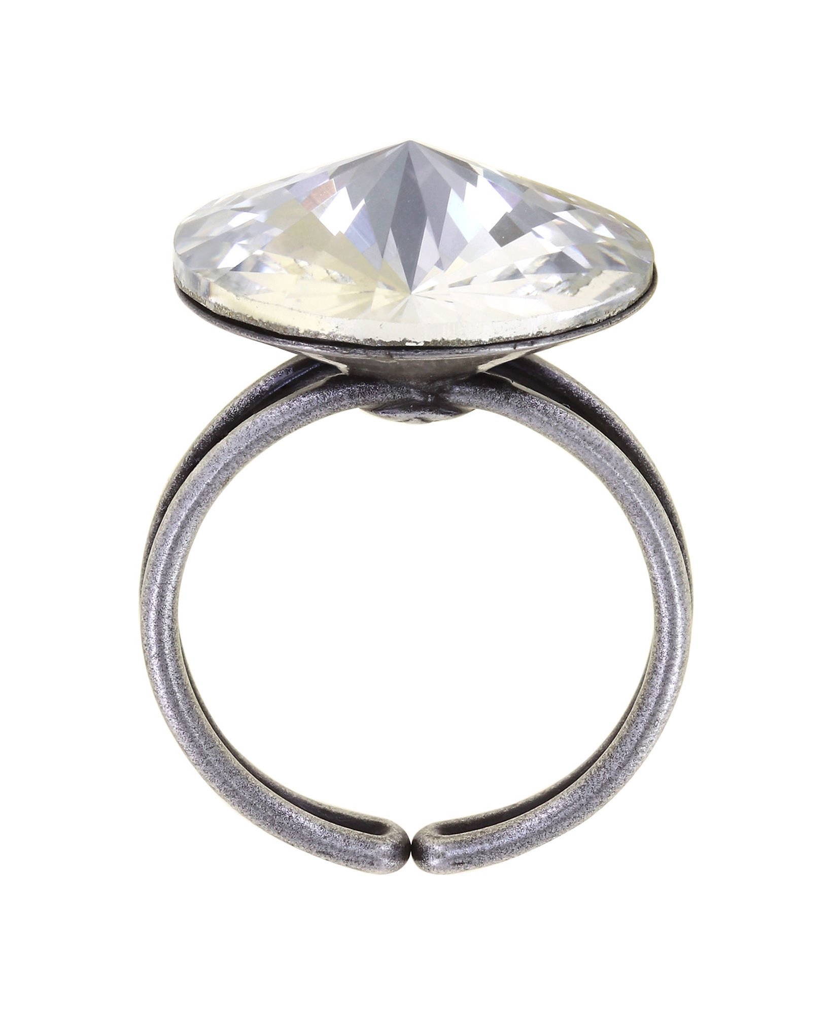 Bild für Ring Rivoli Weiß Kristall 18mm