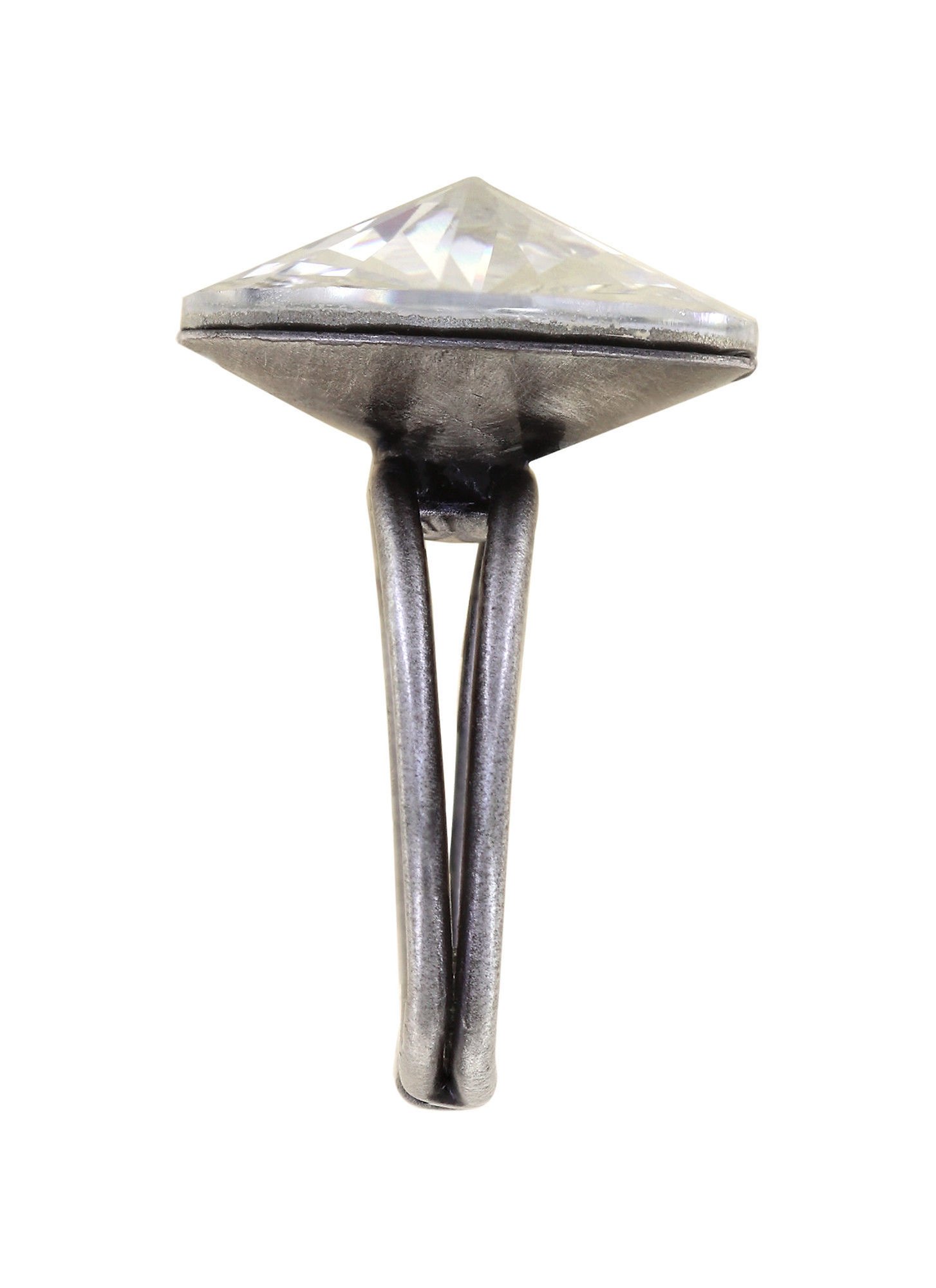 image pour Anneau Rivoli Blanc crystal 18mm