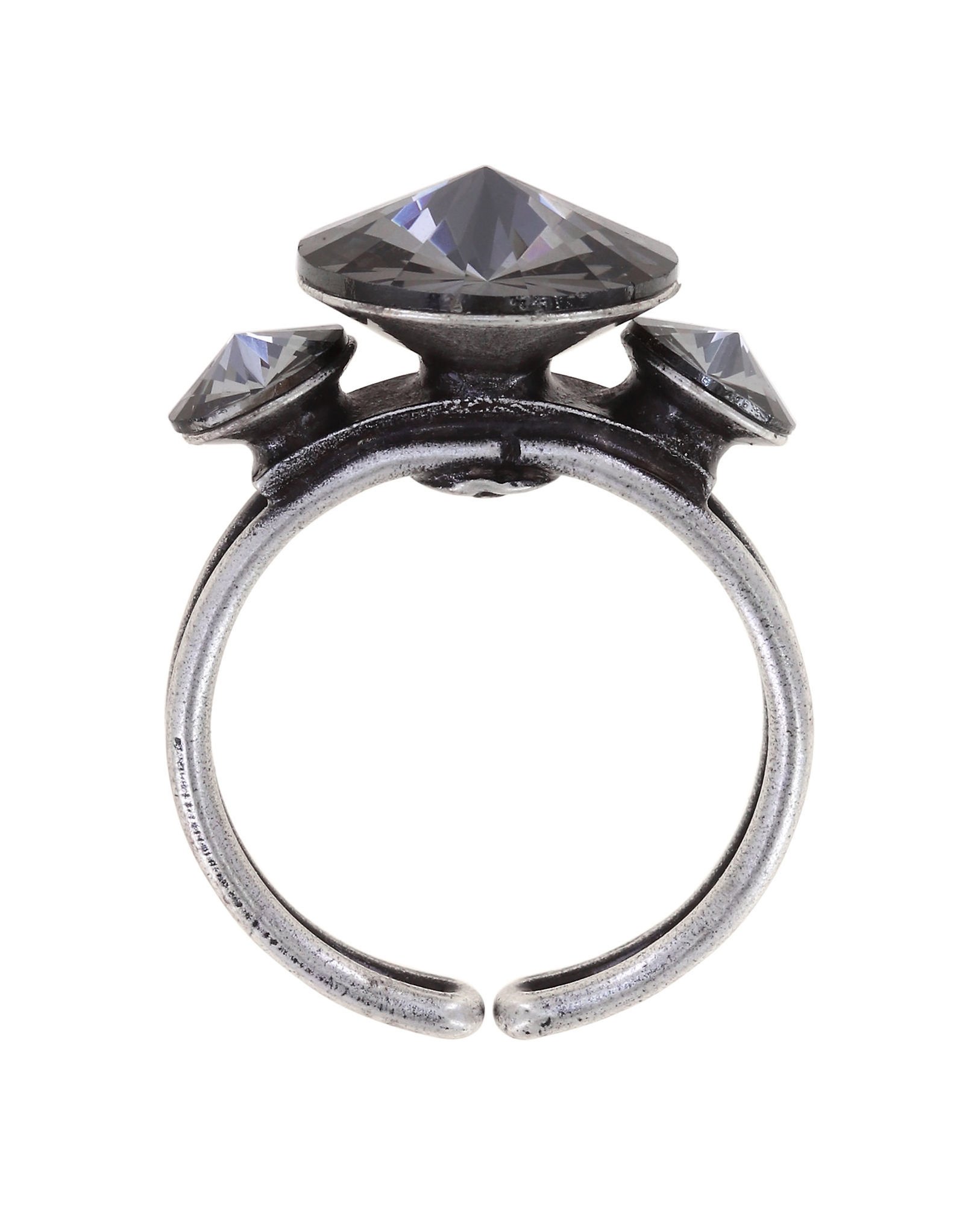 Bild für Ring Rivoli Grau crystal night fall 12 mm
