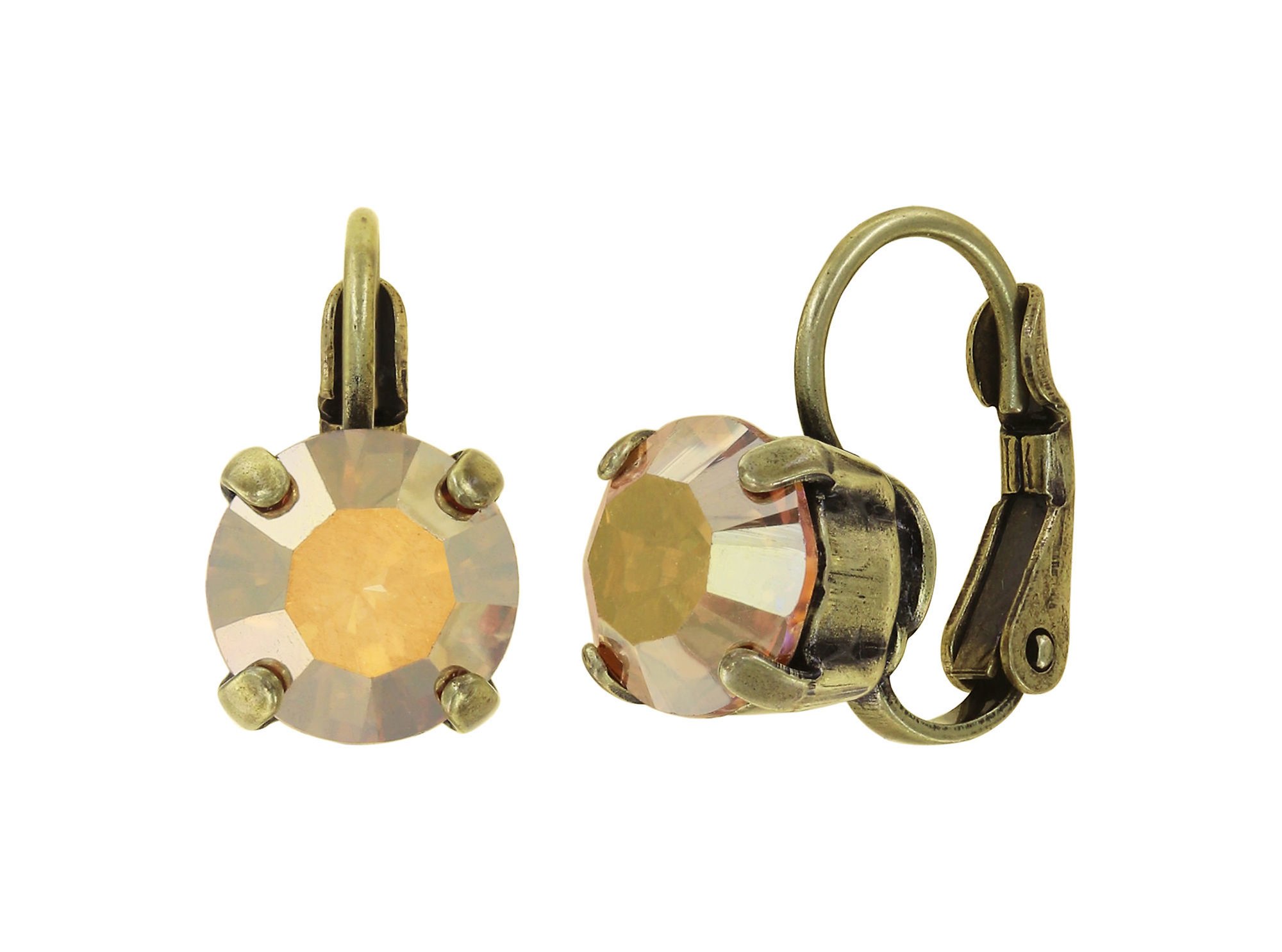 Bild für Ohrringe mit Brisur Black Jack Gelb crystal sunrise SS 39