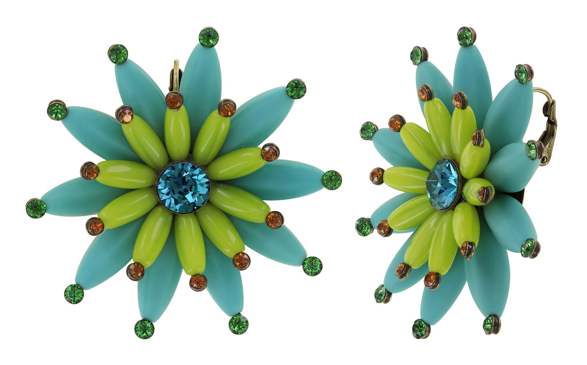 image for Earring Eurowire Daisy Riot Green  size L