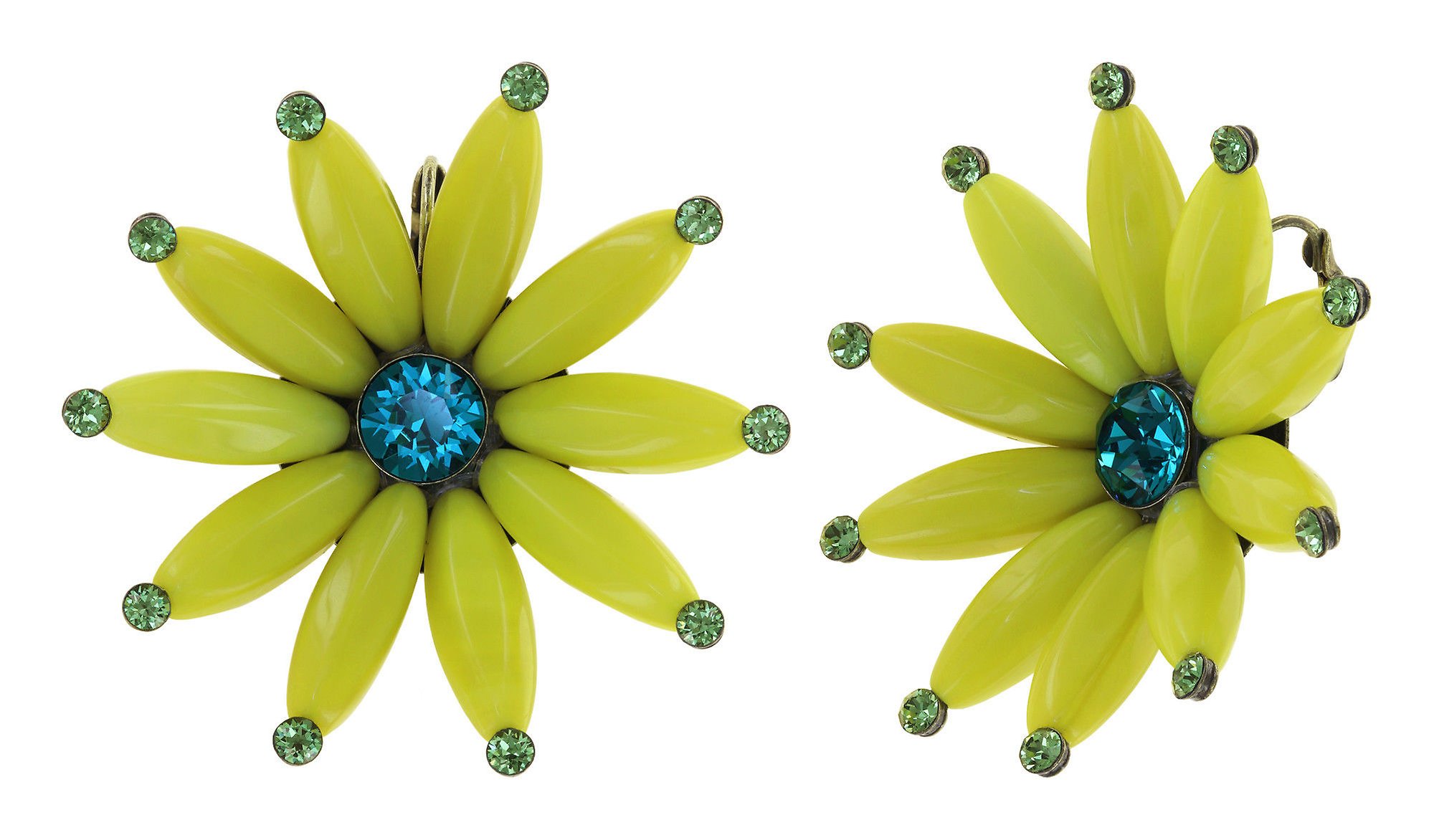image pour Boucles d'oreilles Eurowire Daisy Riot Vert  