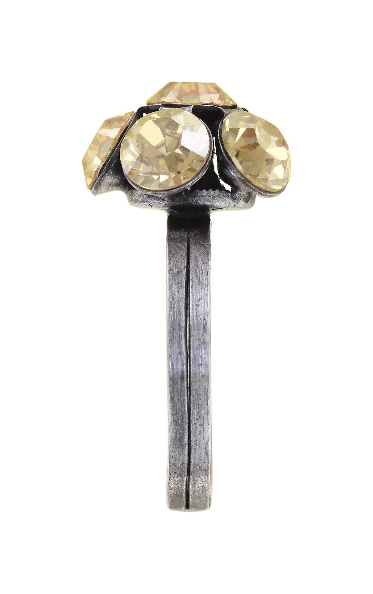 image for Ring Disco Balls Beige crystal golden shadow SS 29