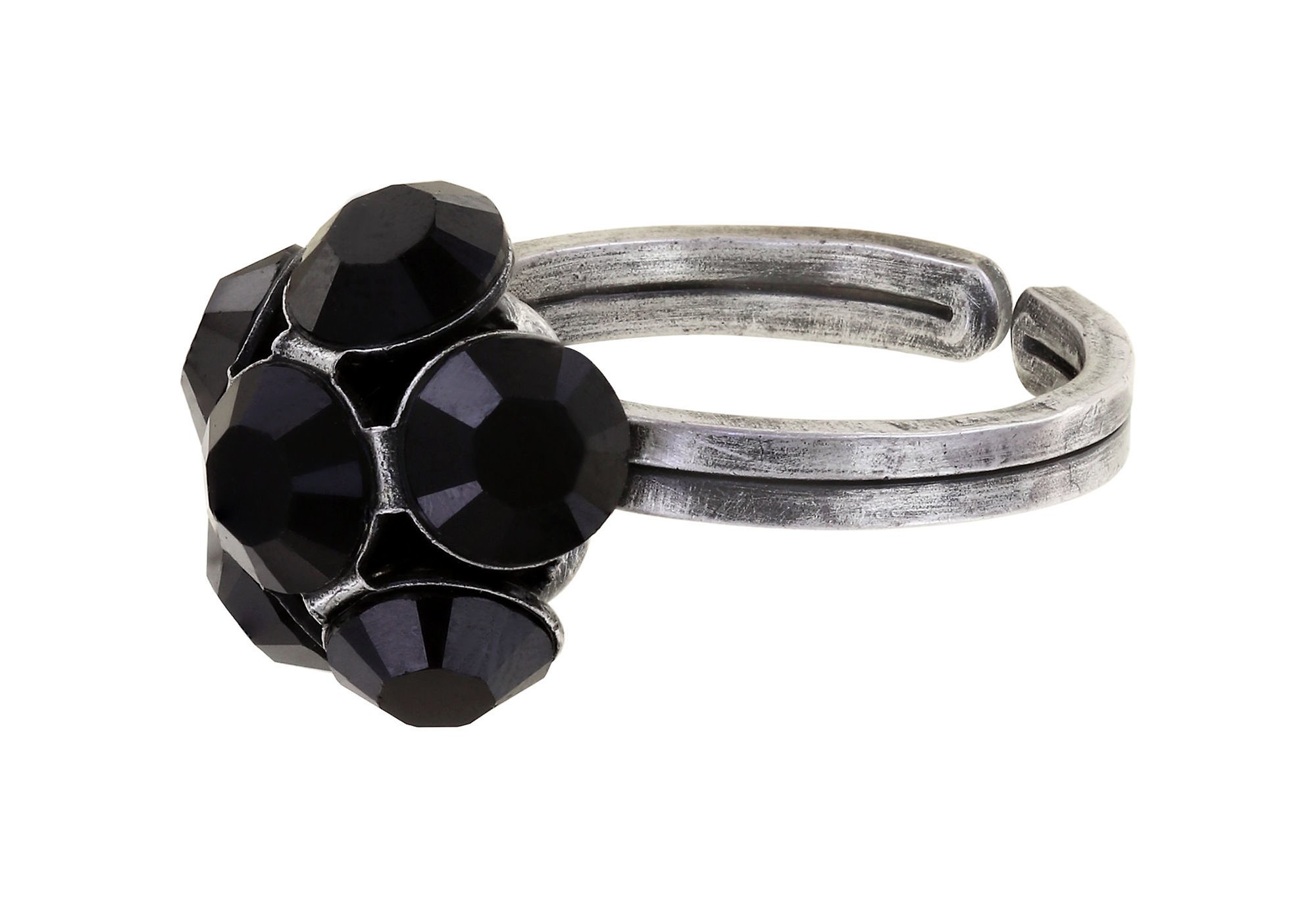image for Ring Disco Balls Black jet SS 29