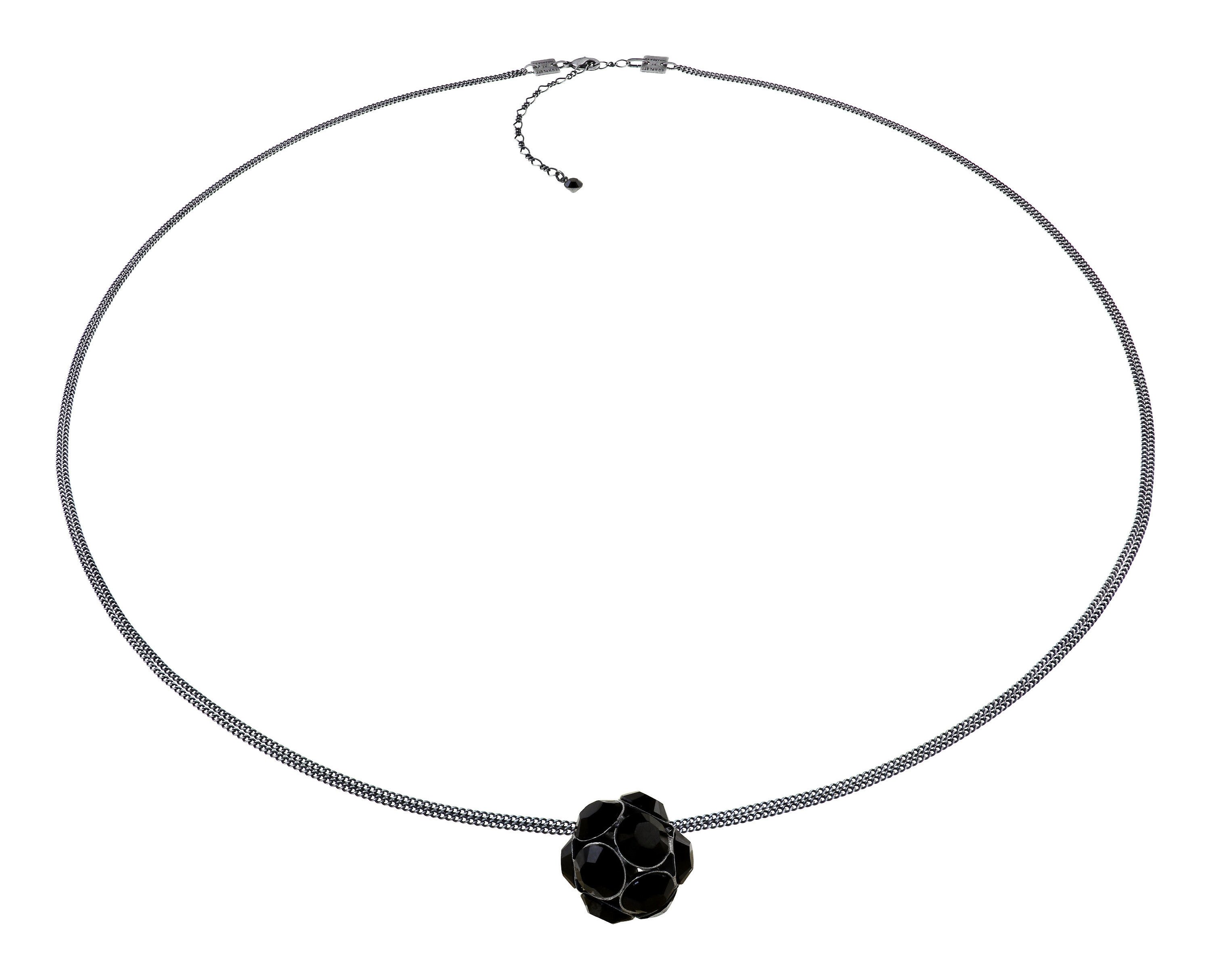image for Necklace Pendant Disco Balls Black jet SS 39