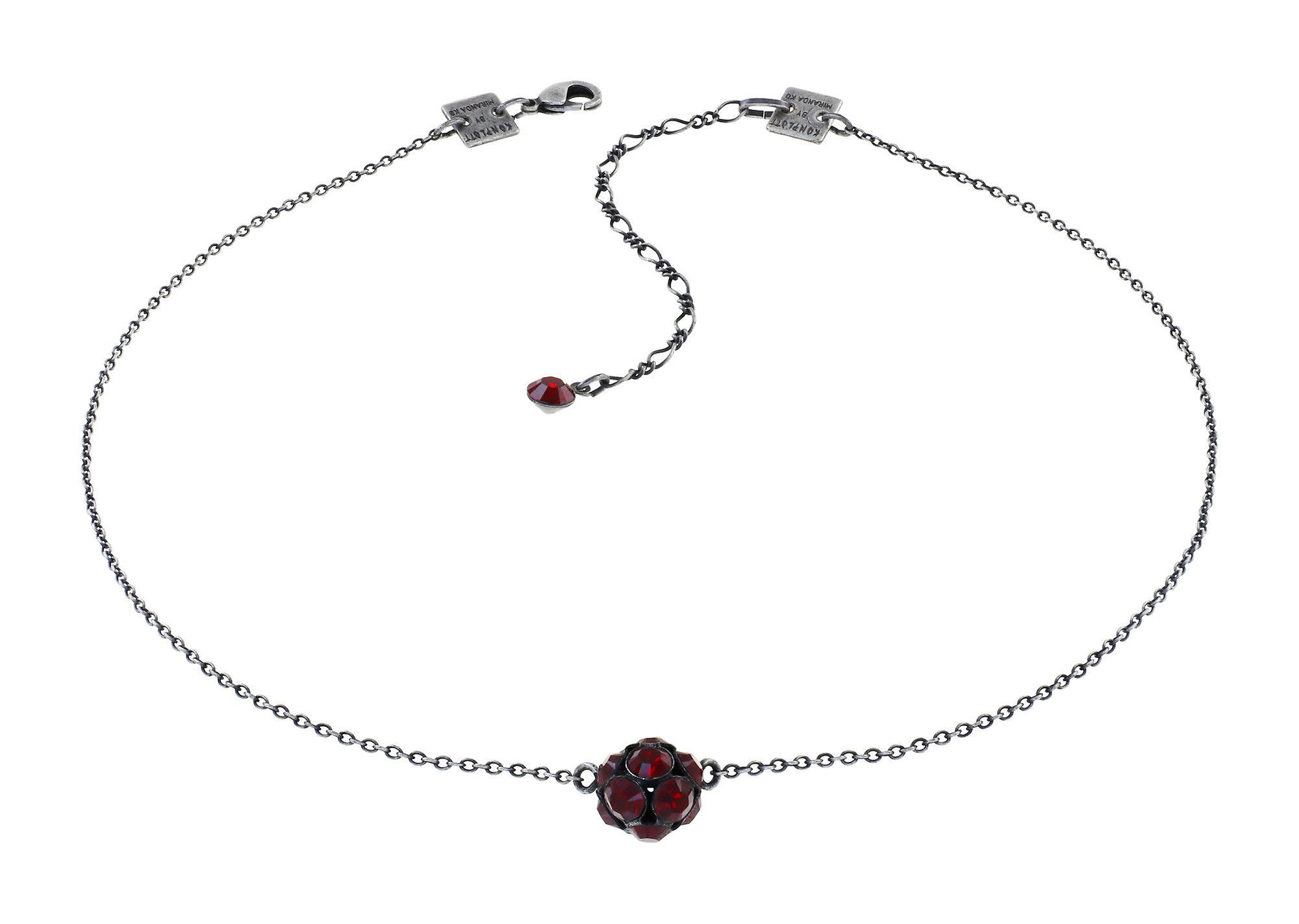 image for Necklace Disco Balls Red siam PP 32