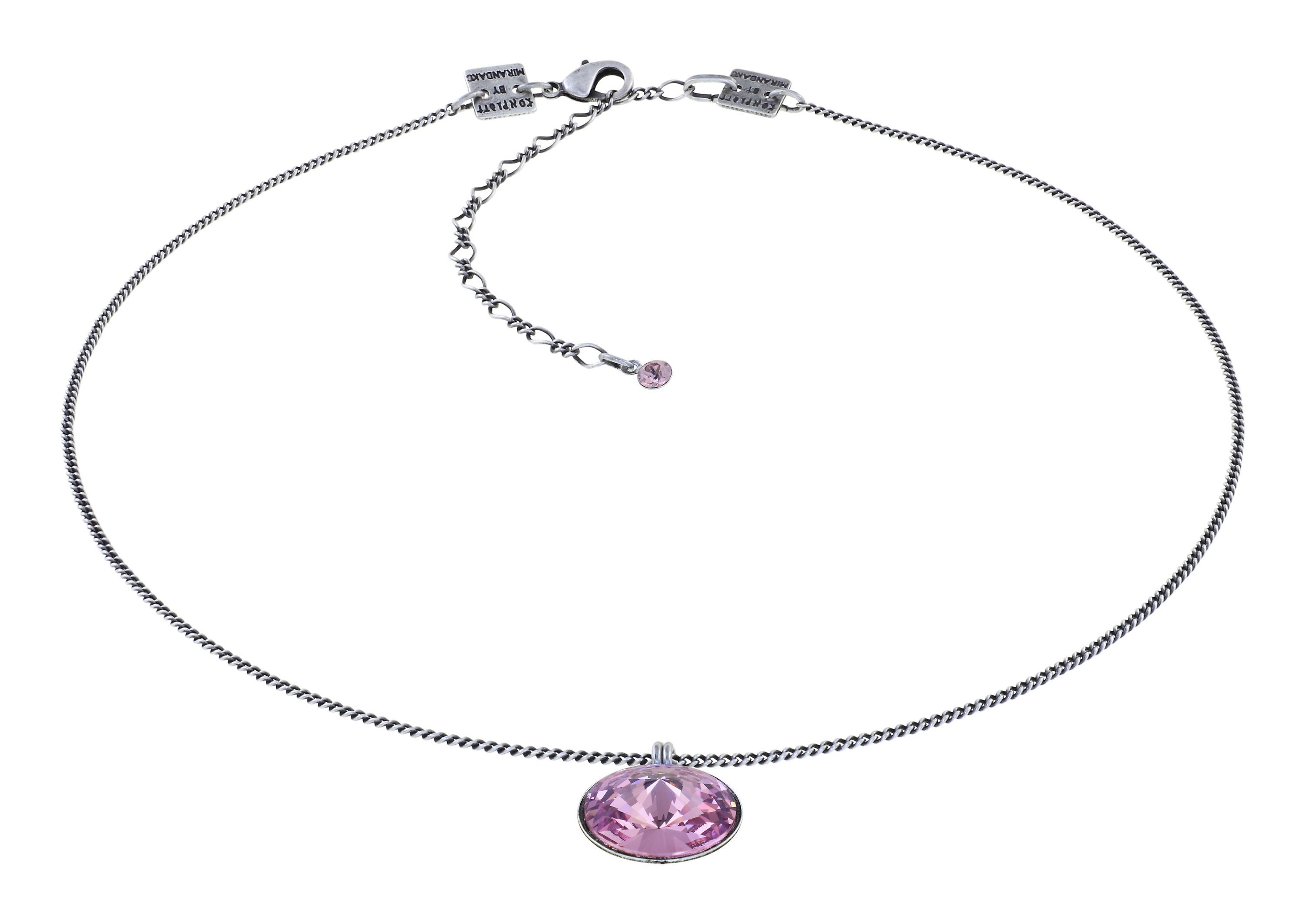 Bild für Halskette mit Anh&auml;nger Rivoli Lila Heller Amethyst 14mm