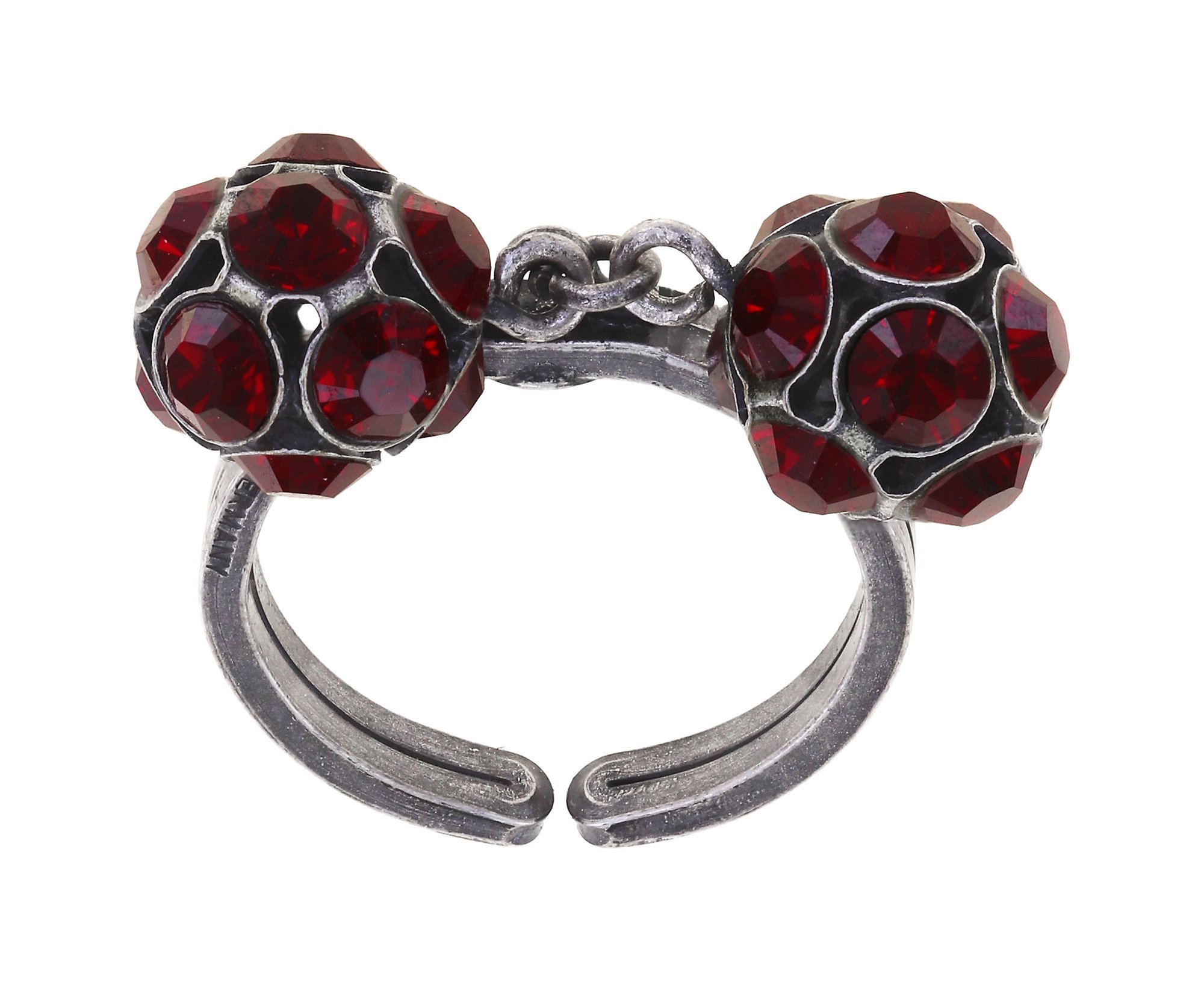 Bild für Ring Disco Balls Rot Siam PP 32