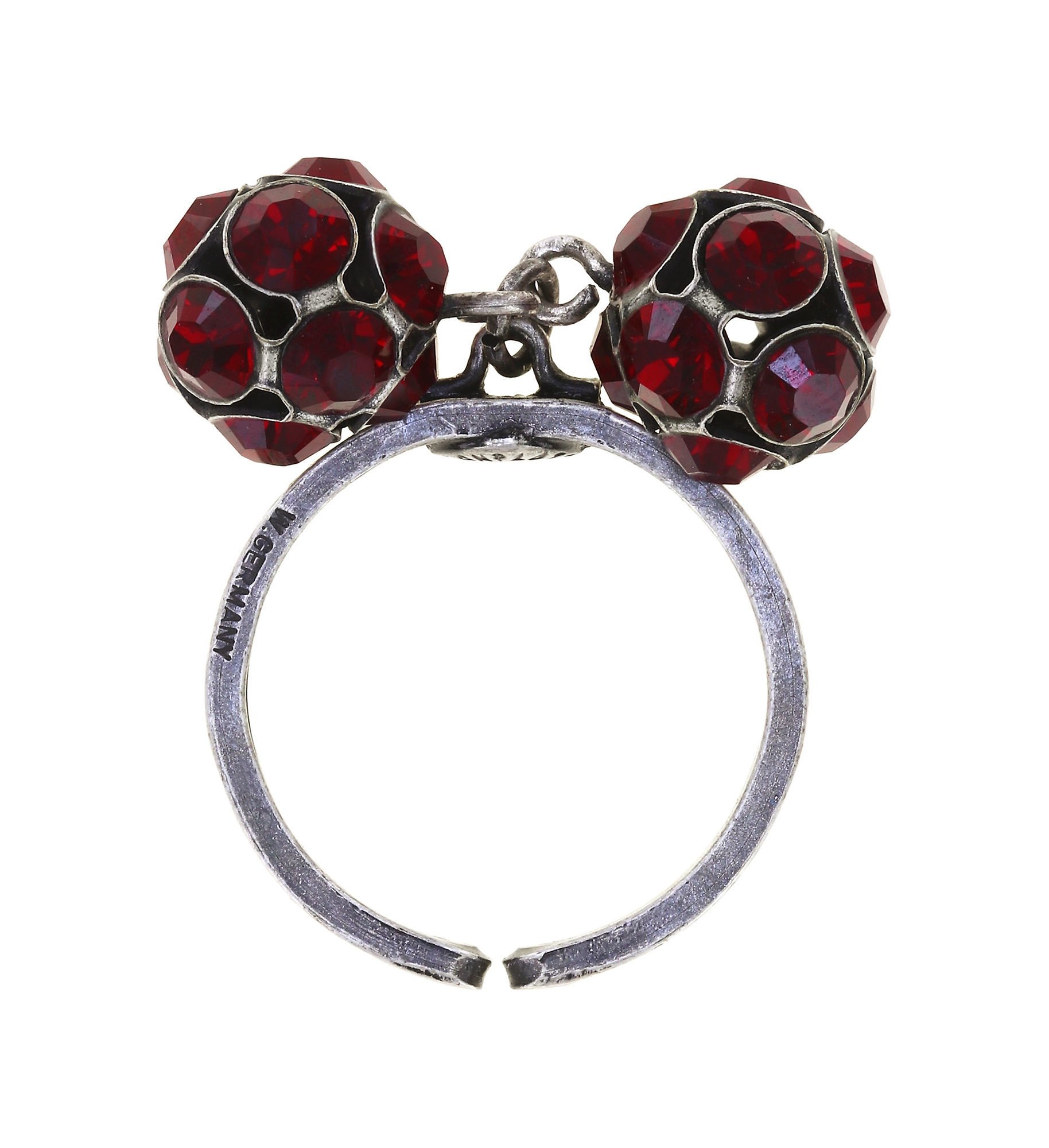 Bild für Ring Disco Balls Rot Siam PP 32