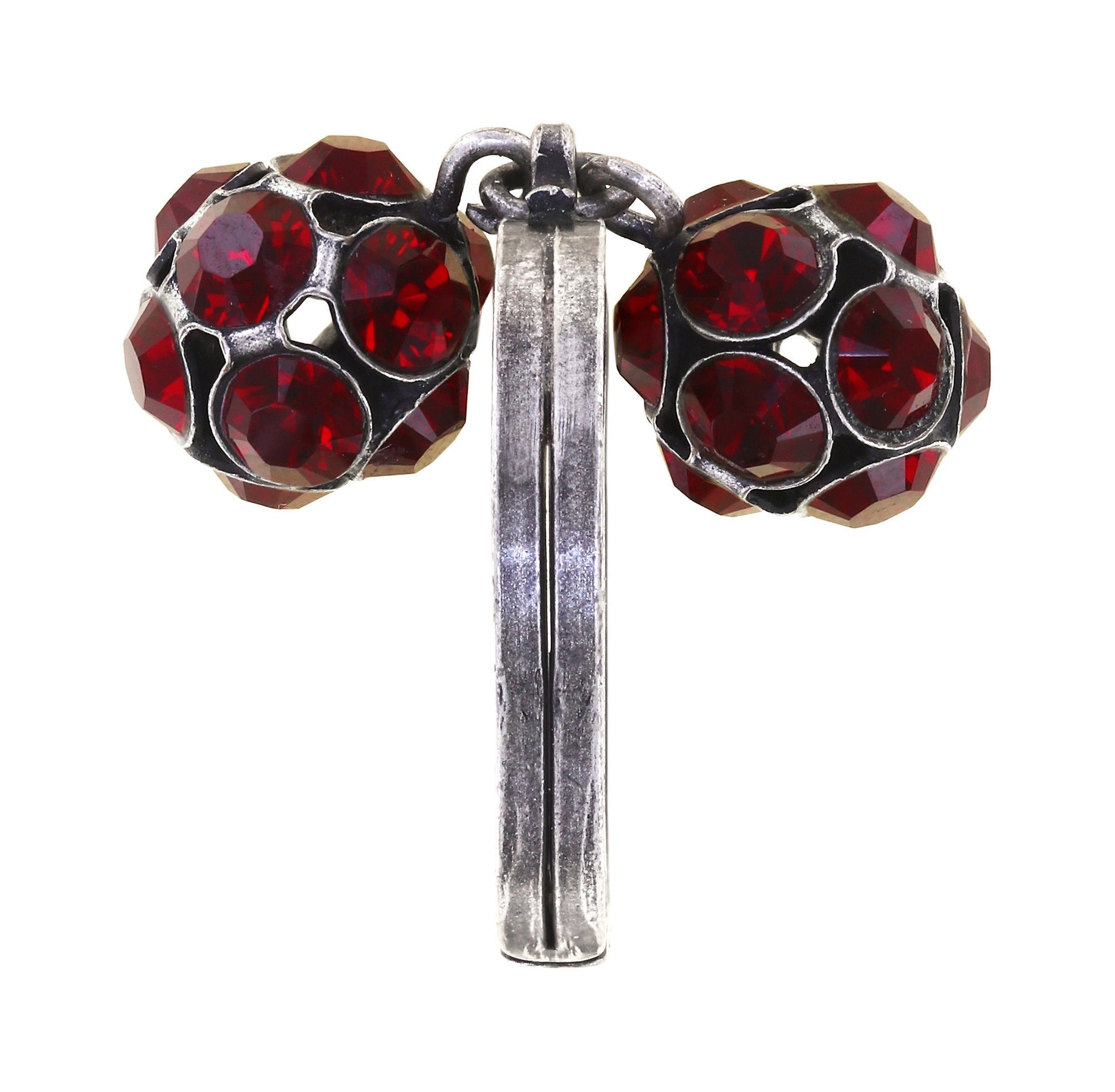 image pour Anneau Disco Balls Rouge siam PP 32