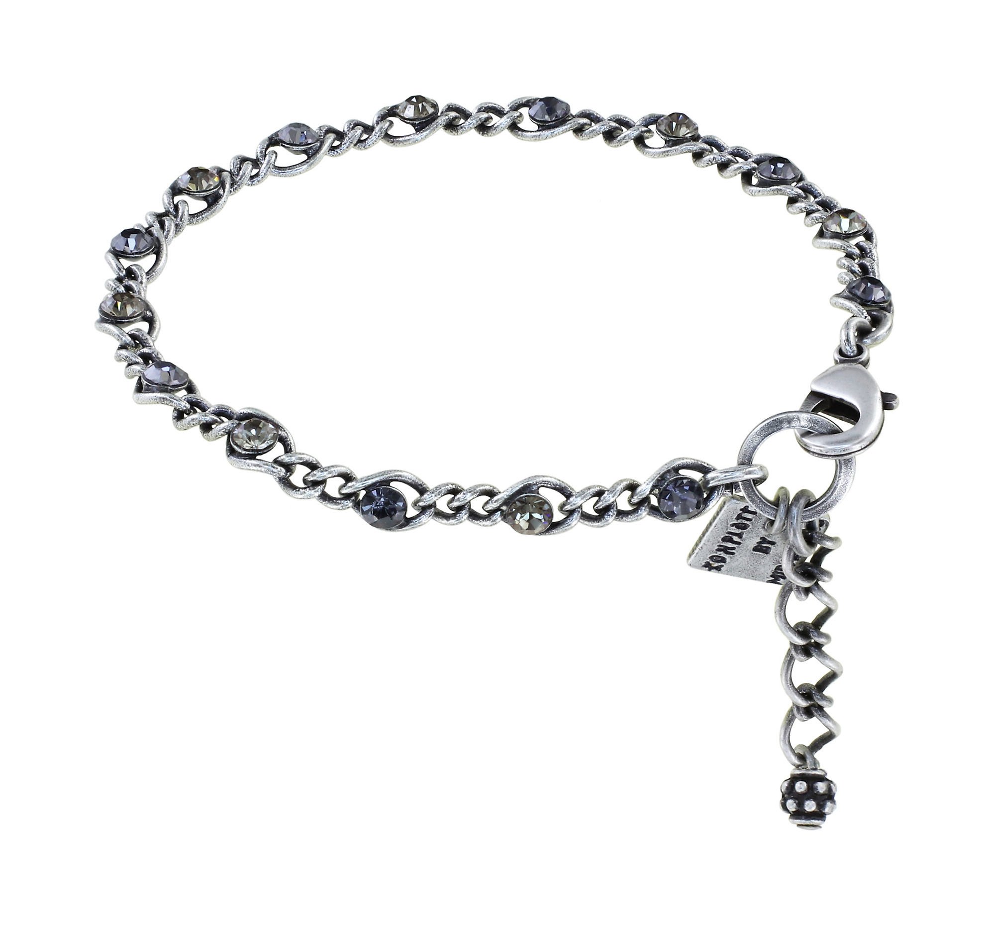 Bild für Armband Magic Fireball Weiß / Grau  mini