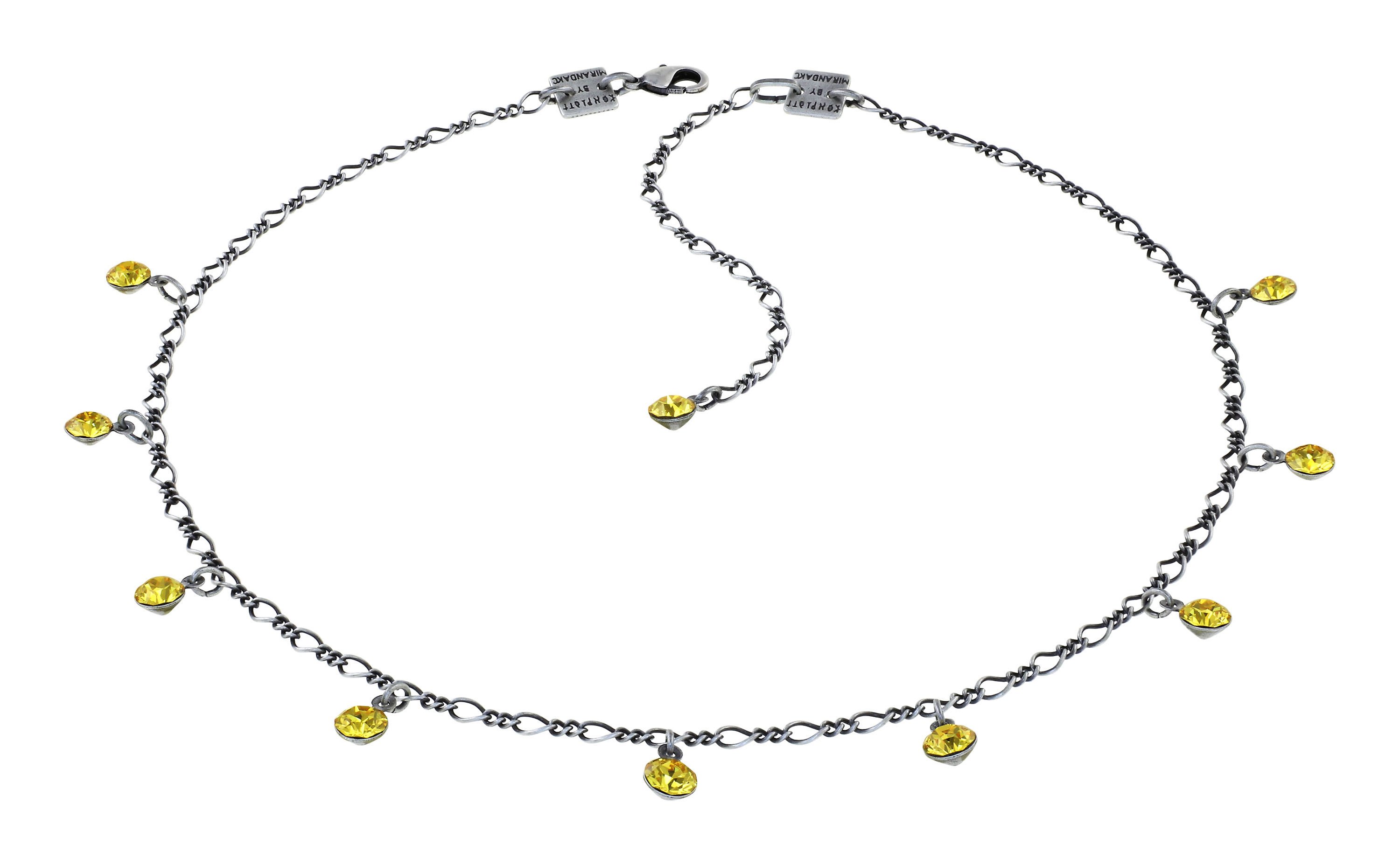 image for Necklace Tutui Collection Yellow light topaz SS 24
