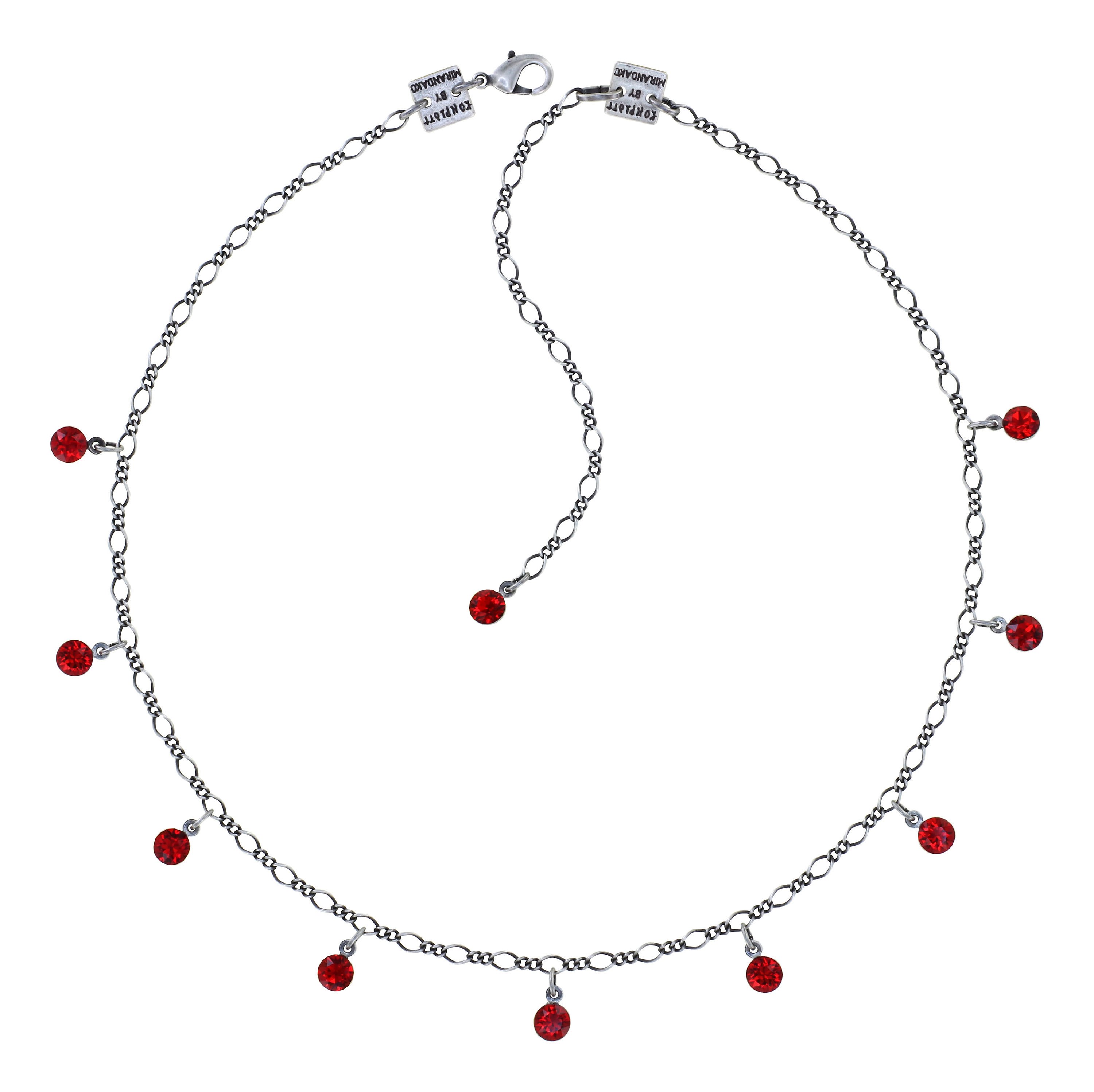 Bild für Halskette Tutui Collection Rot Hell-siam SS 24