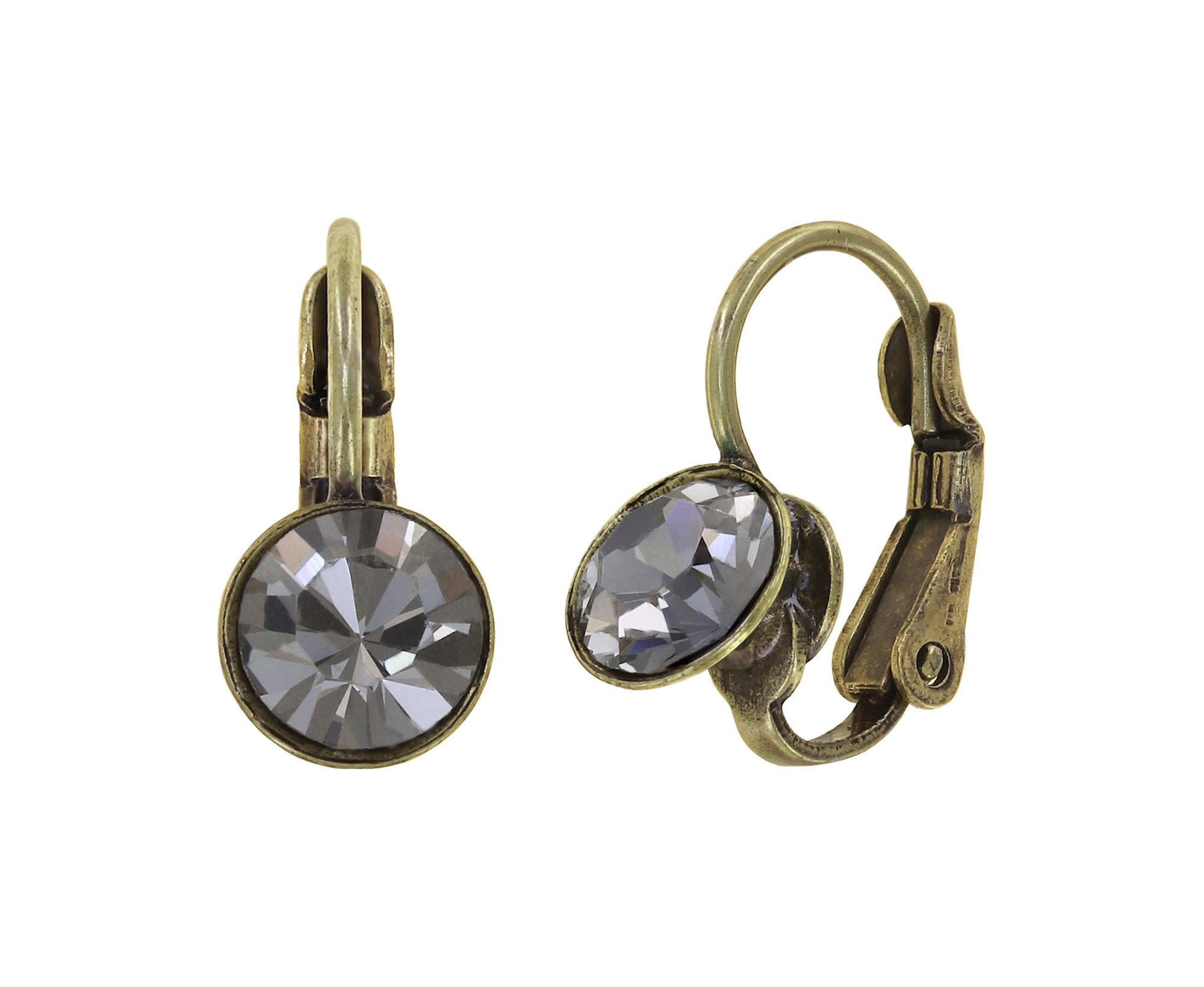 Bild für Ohrringe mit Brisur Black Jack Grau Schwarzer Diamant SS 29