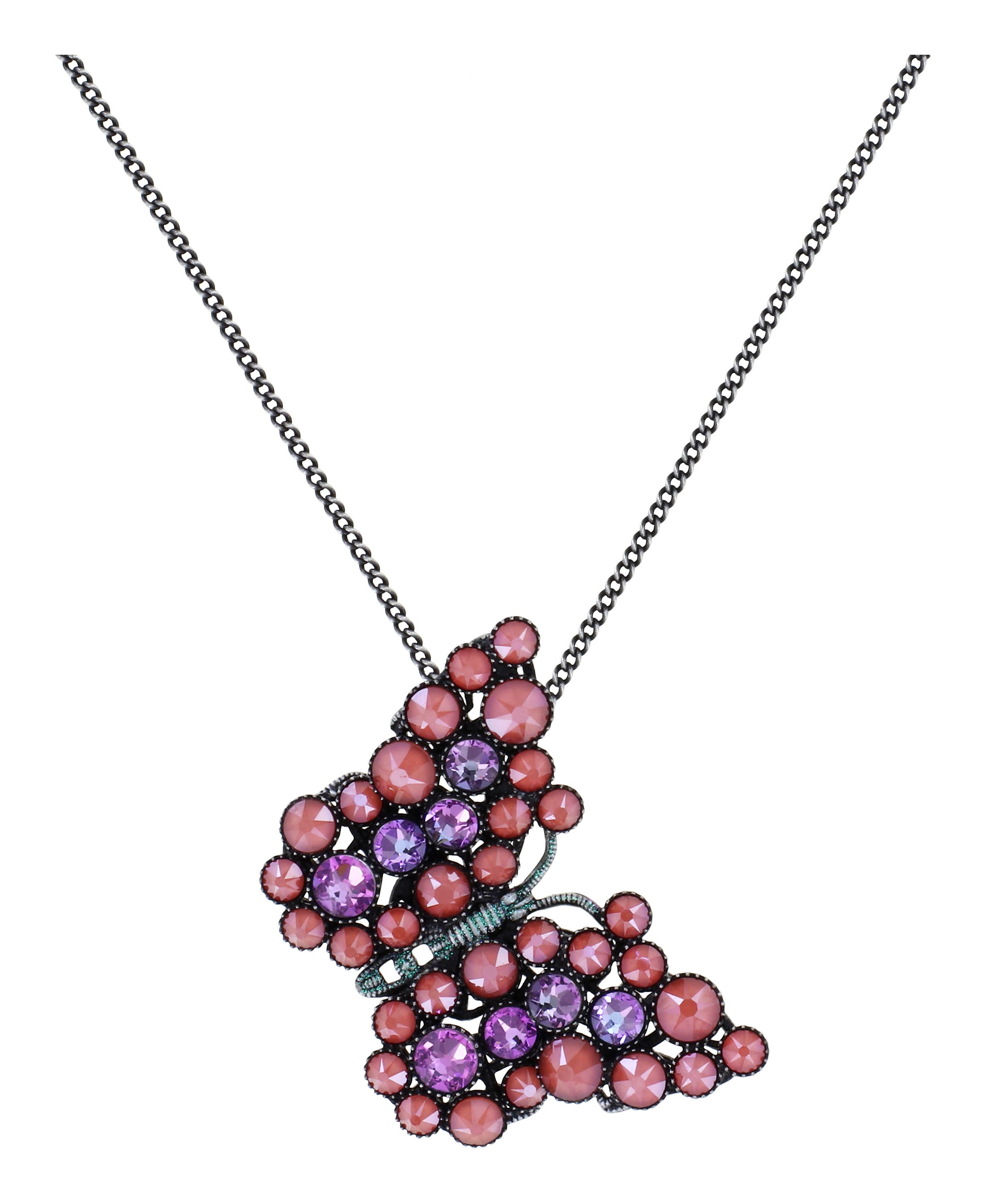 image for Necklace Pendant Lost Garden Pastel Multi  small
