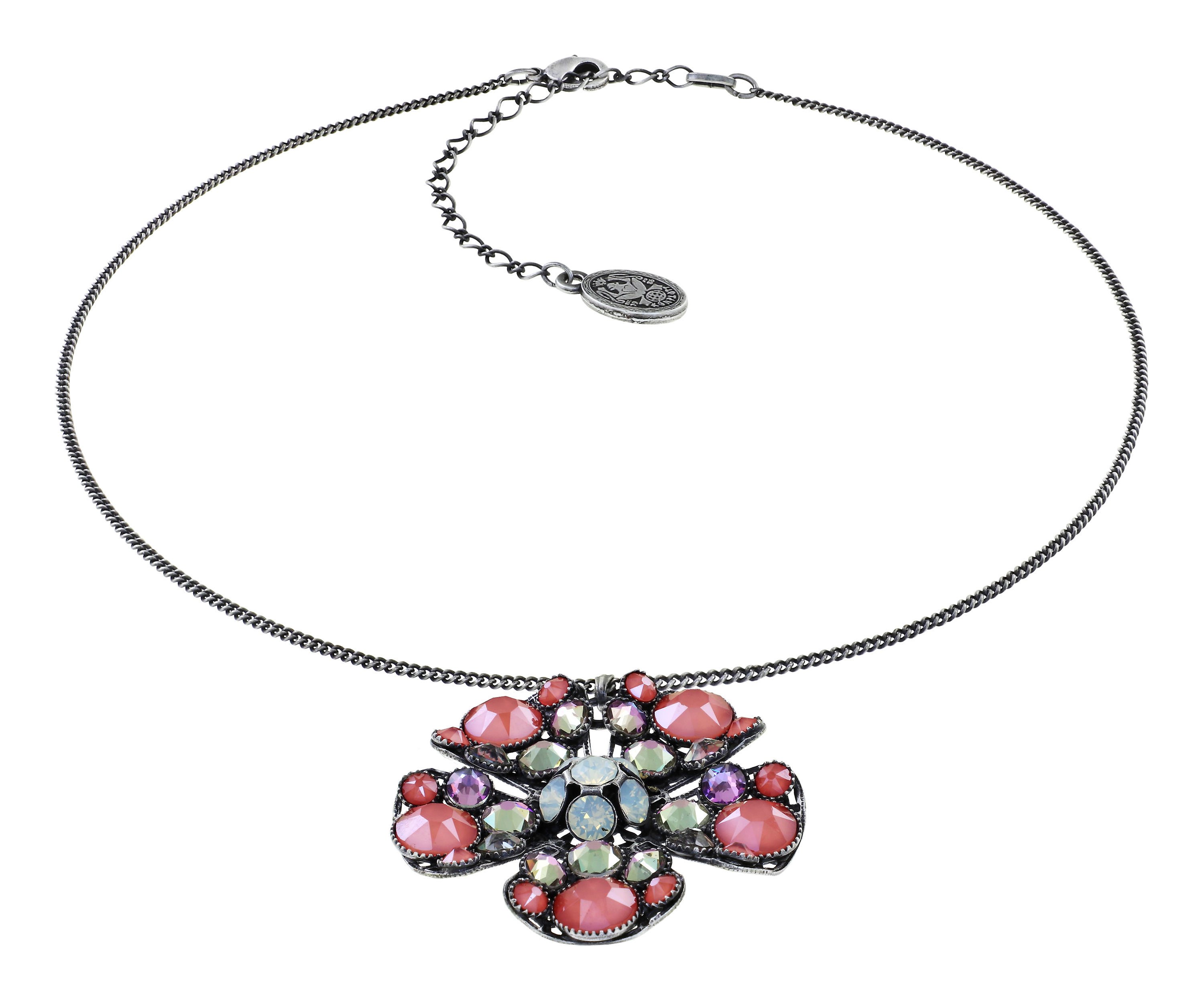 image pour Collier pendant Lost Garden Multi Pastel  size XL