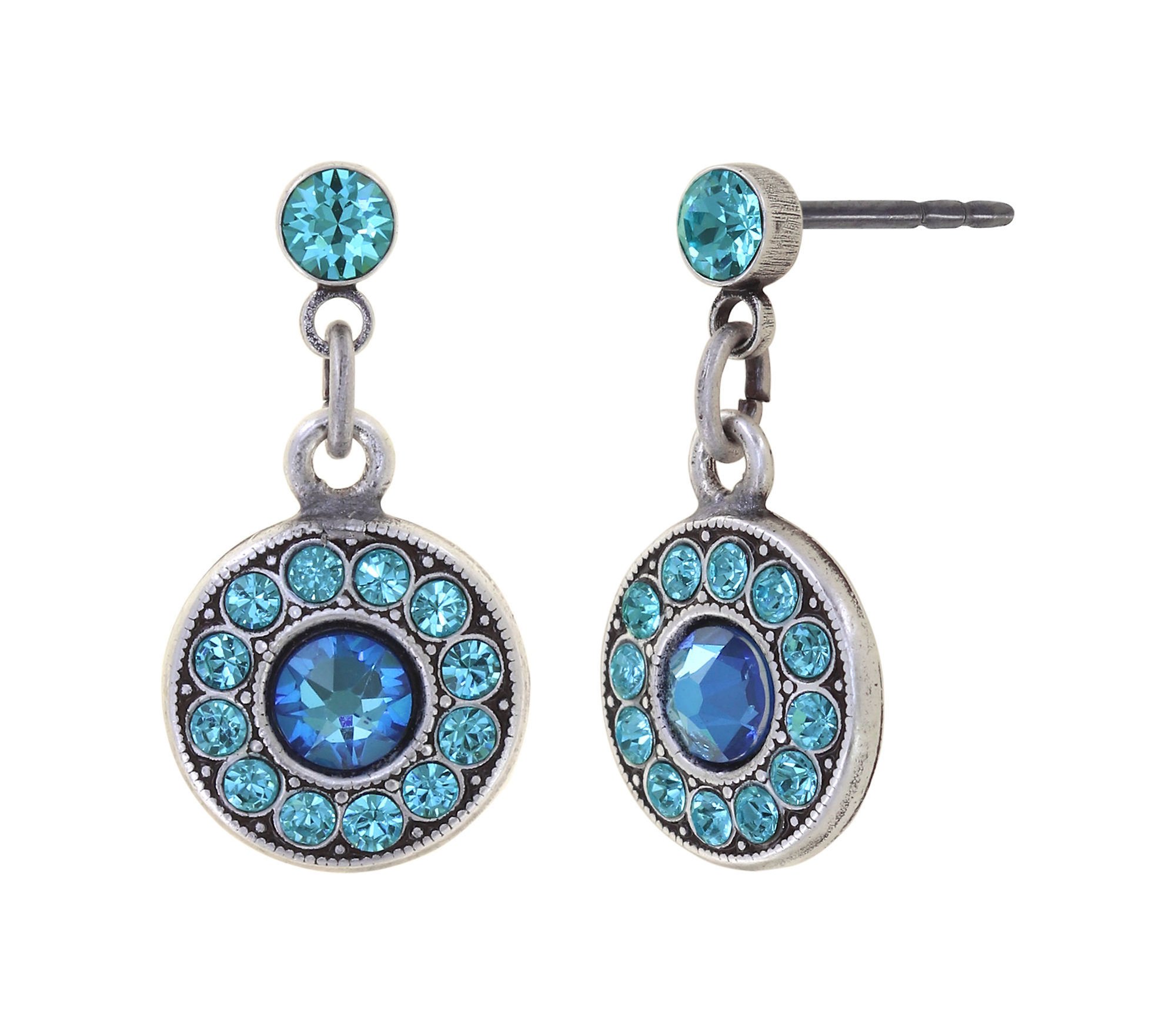 image pour Clou d'oreille pendant Spell on You Bleu Clair  