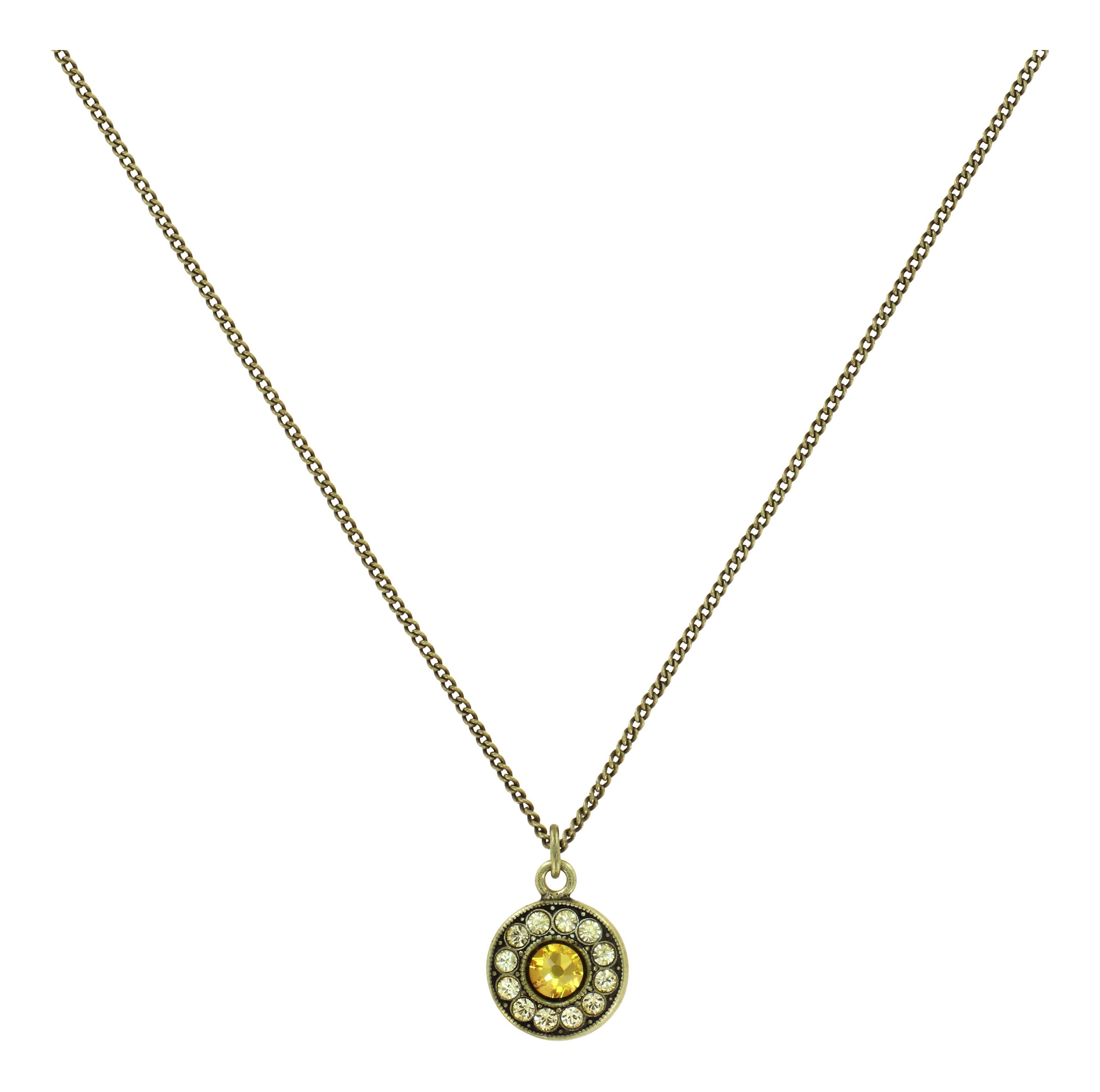 image for Necklace Pendant Spell on You Yellow  