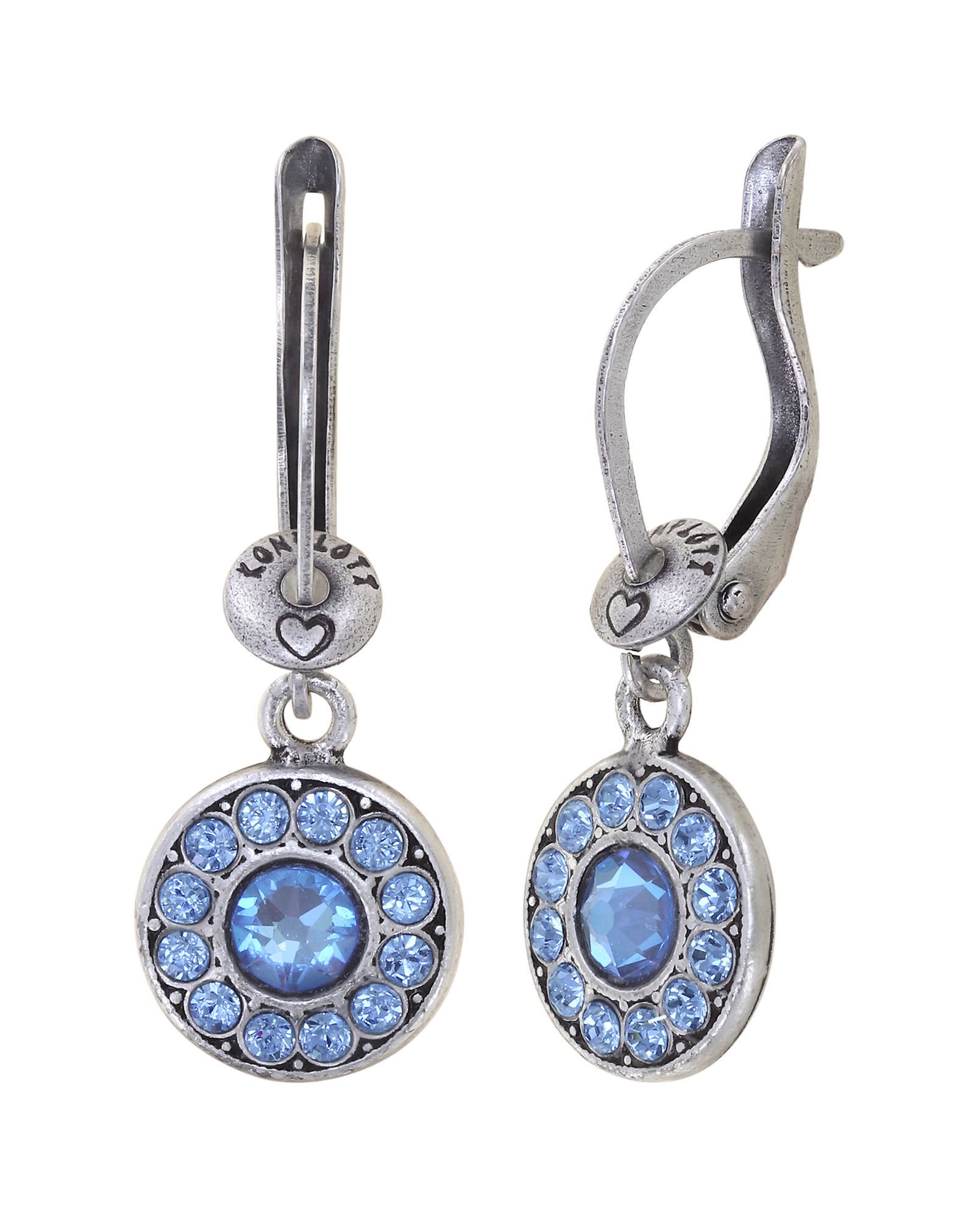 image for Earring Dangling Spell on You Light Blue  
