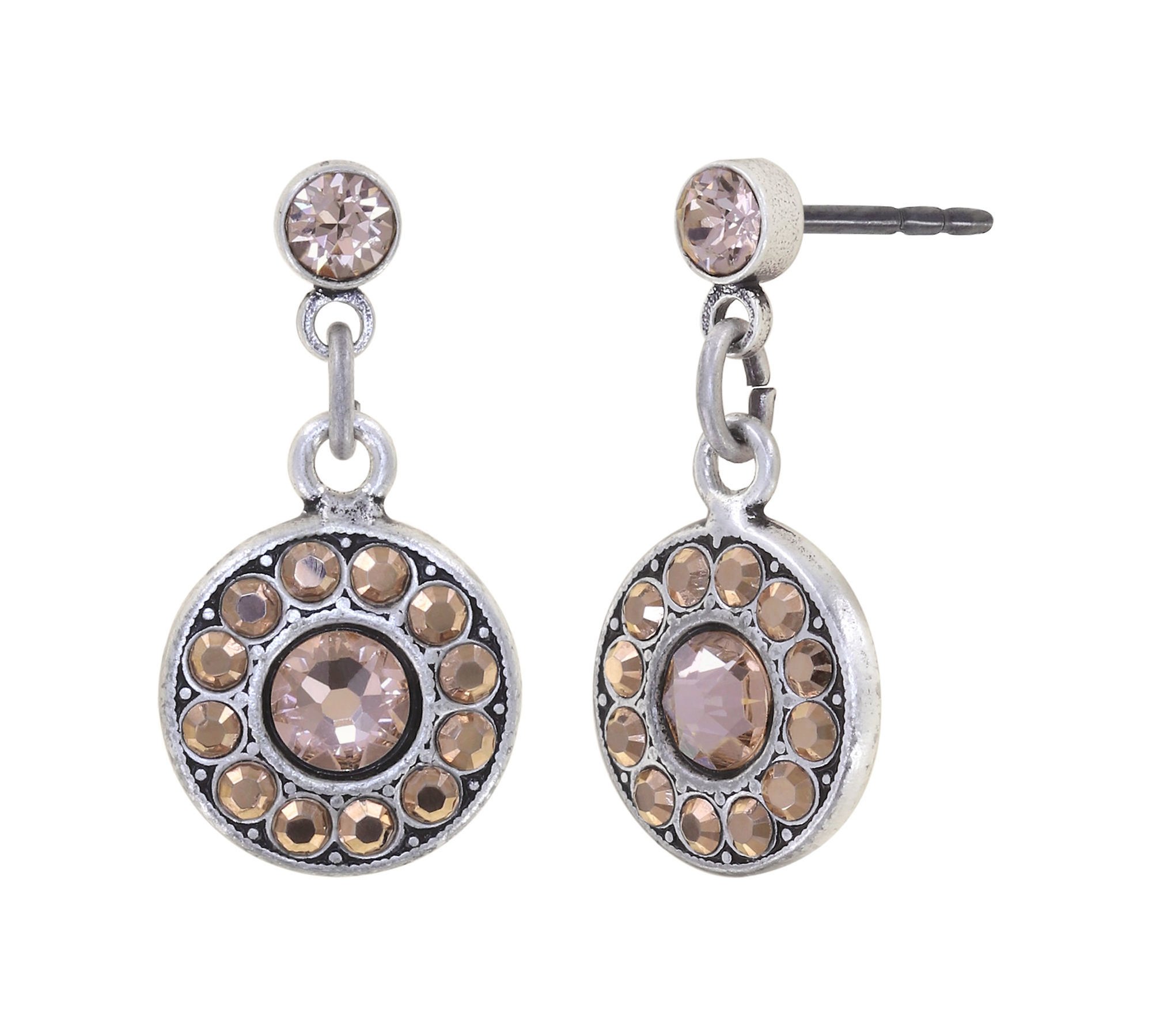 image for Earring Stud Dangling Spell on You Beige  