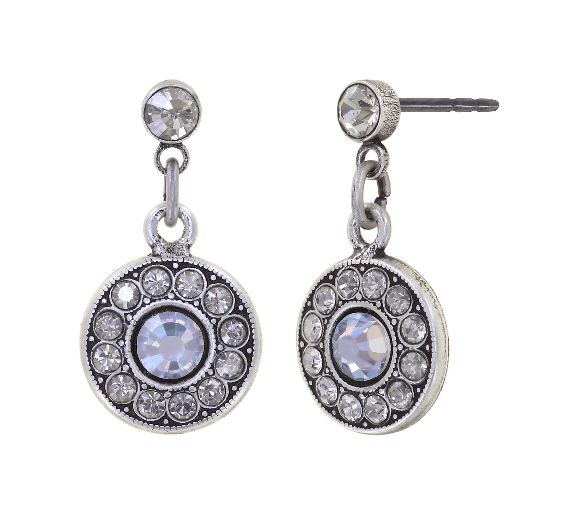 image for Earring Stud Dangling Spell on You White  