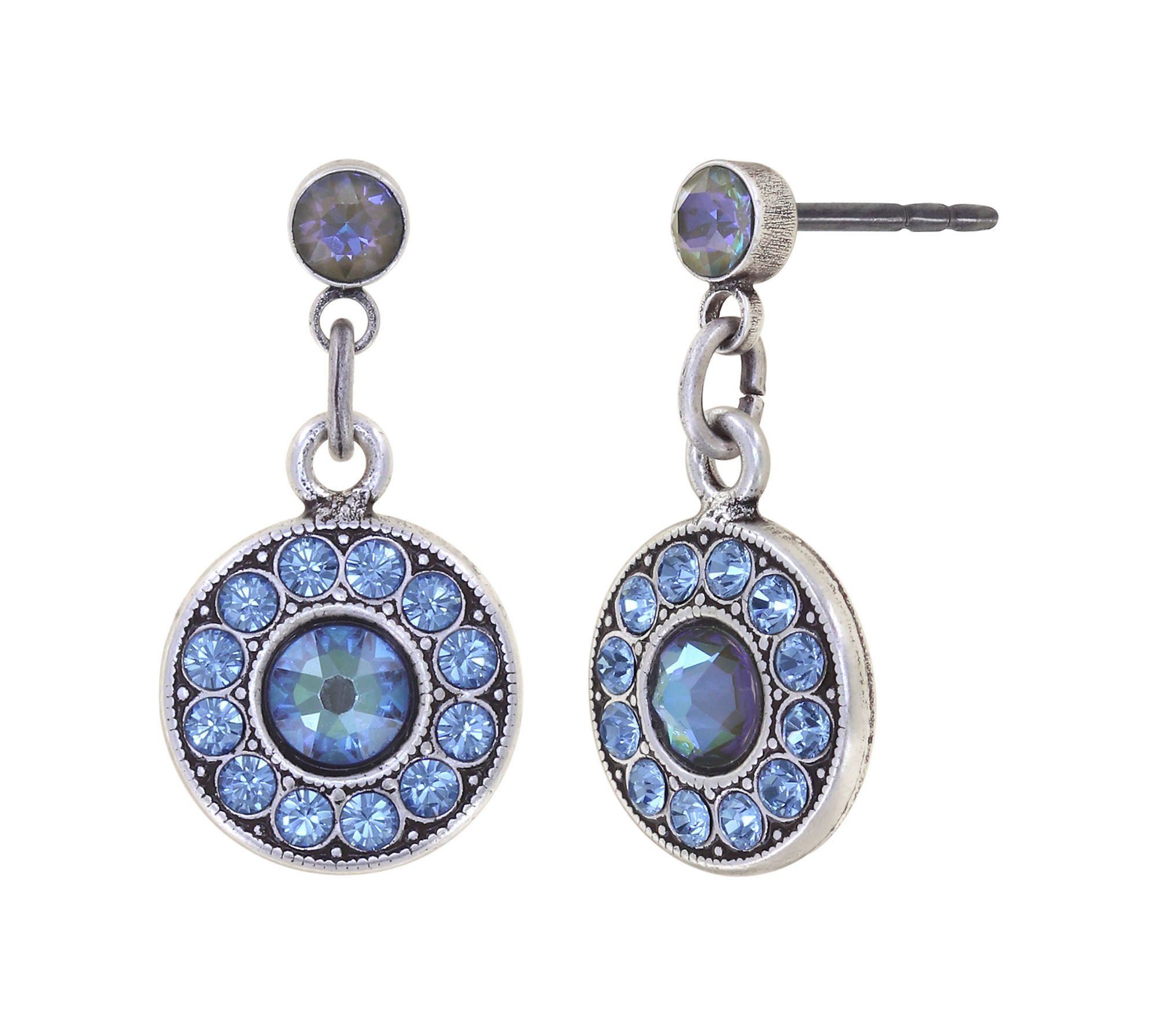 image for Earring Stud Dangling Spell on You Light Blue  