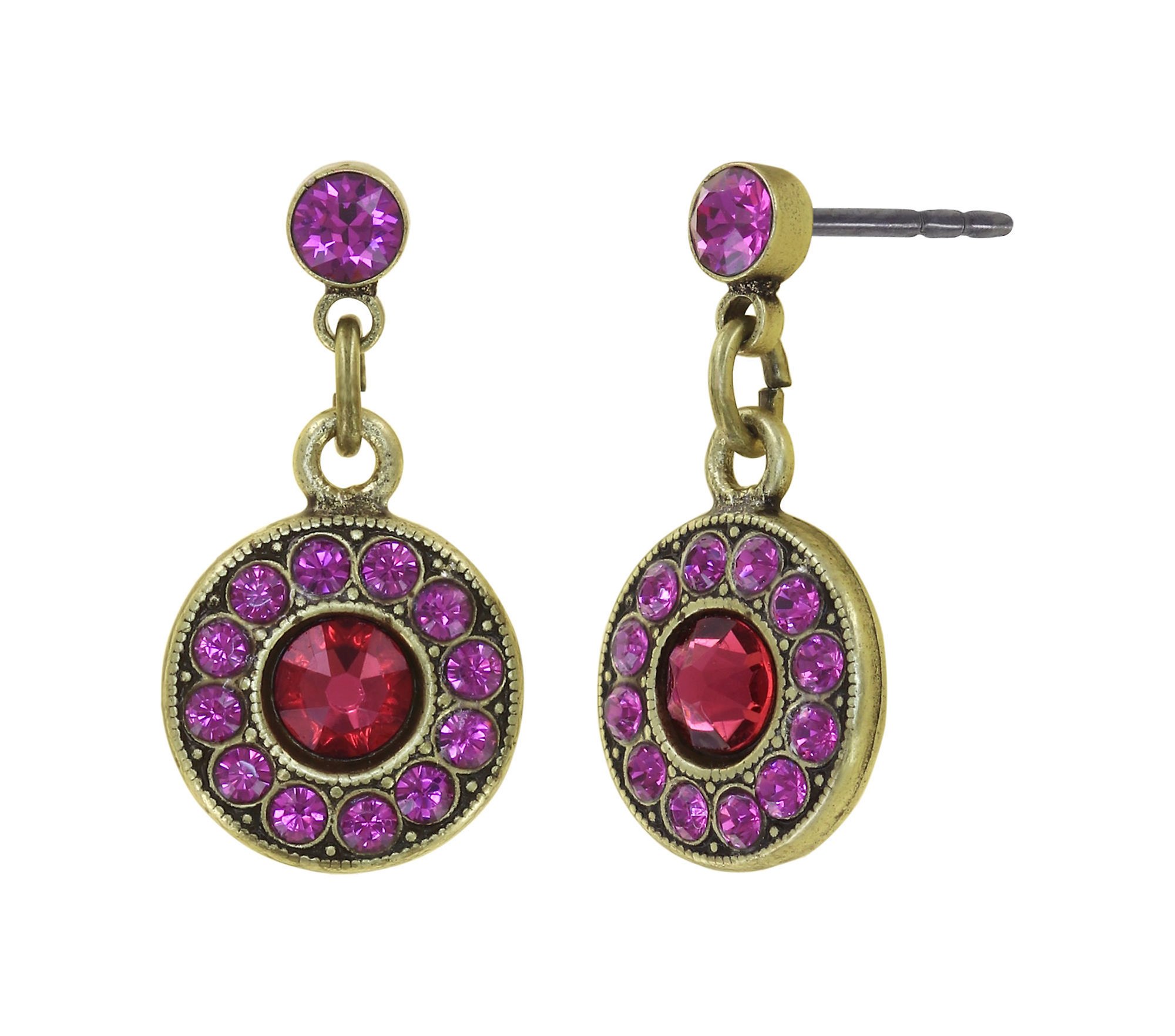 Bild für Ohrstecker baumelnd Spell on You Pink  